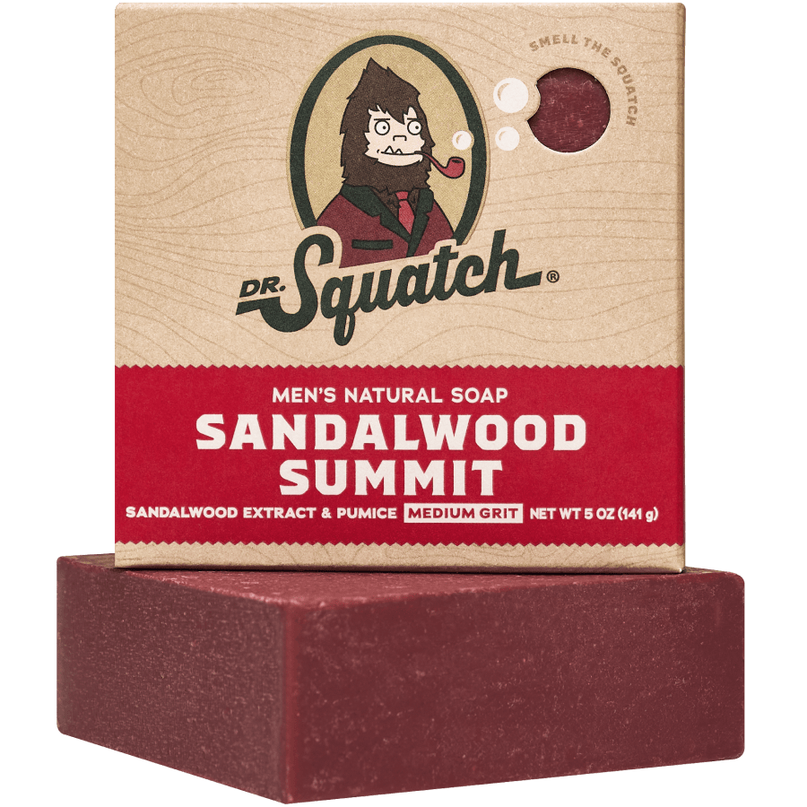 Dr. Squatch Sandalwood Summit Bar Soap
