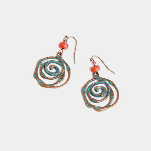Sedona Swirl Dangle Earrings