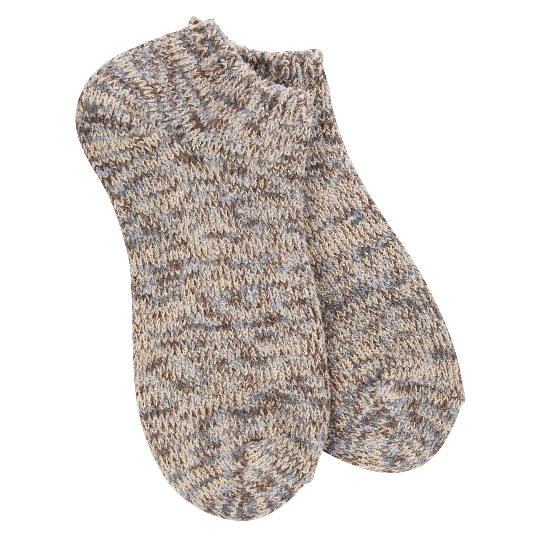 Weekend Rag Low Cut Socks Nutty