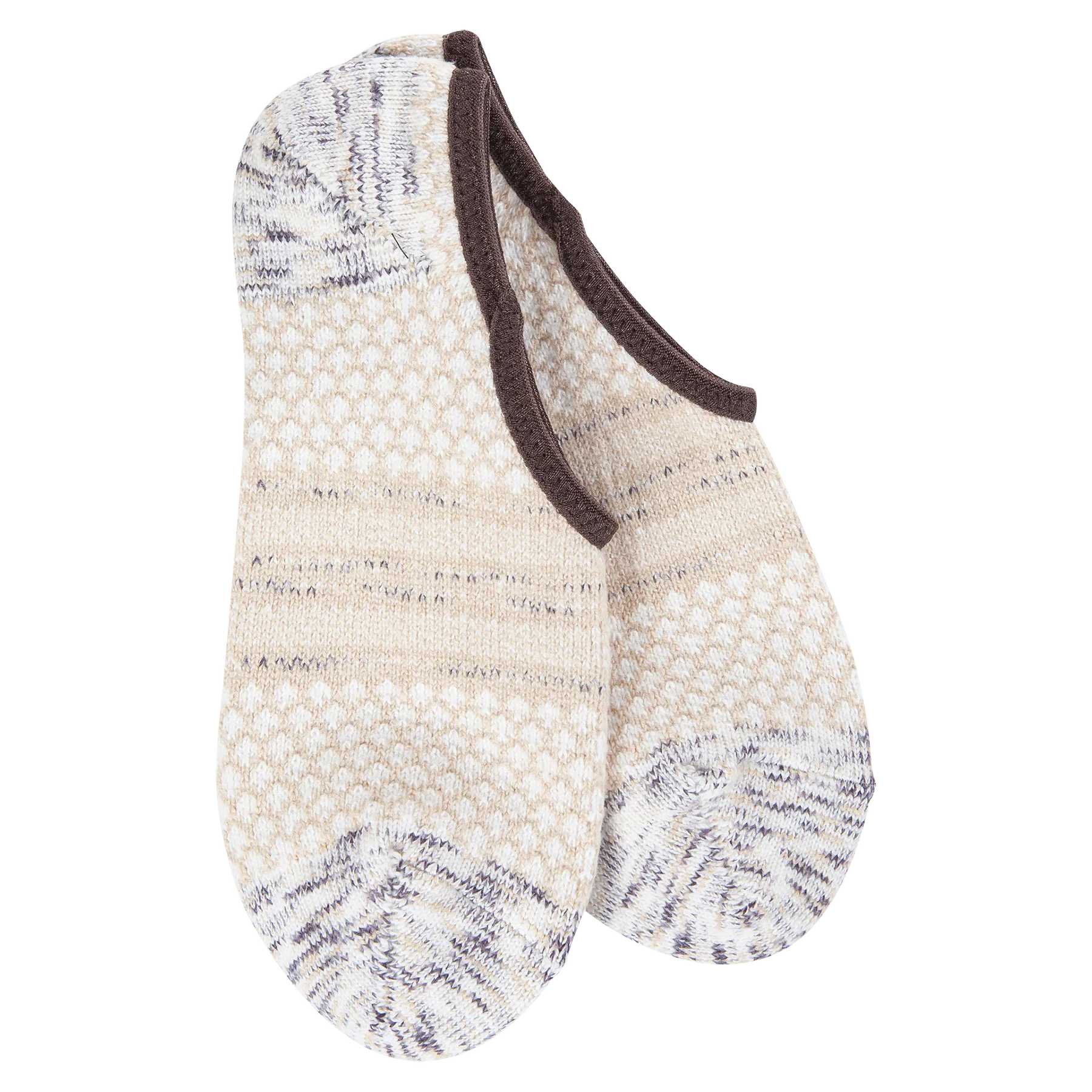 Weekend Gallery Cookie Dough Footsie Socks