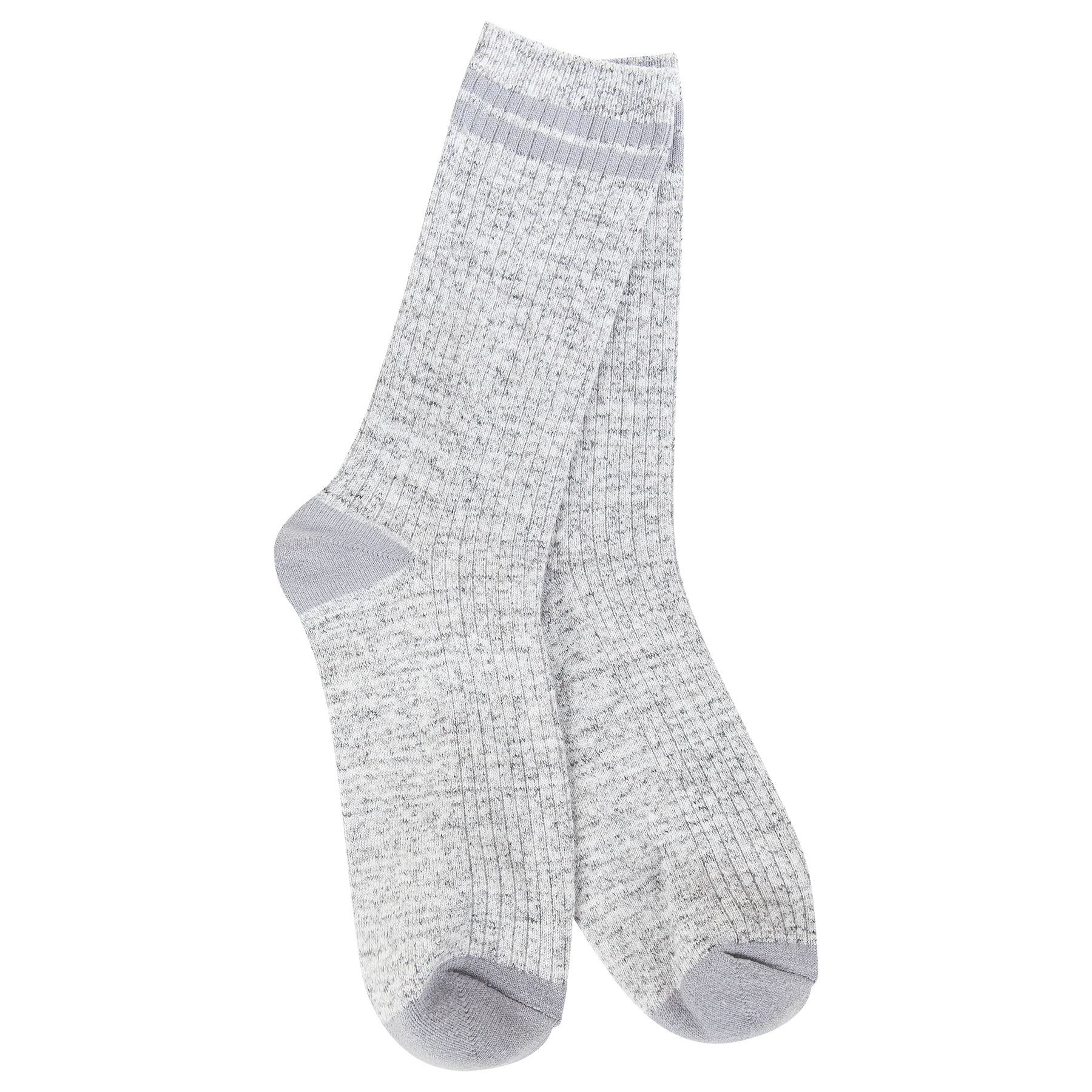 Heather Grey Light Weight Rugby Crew Socks