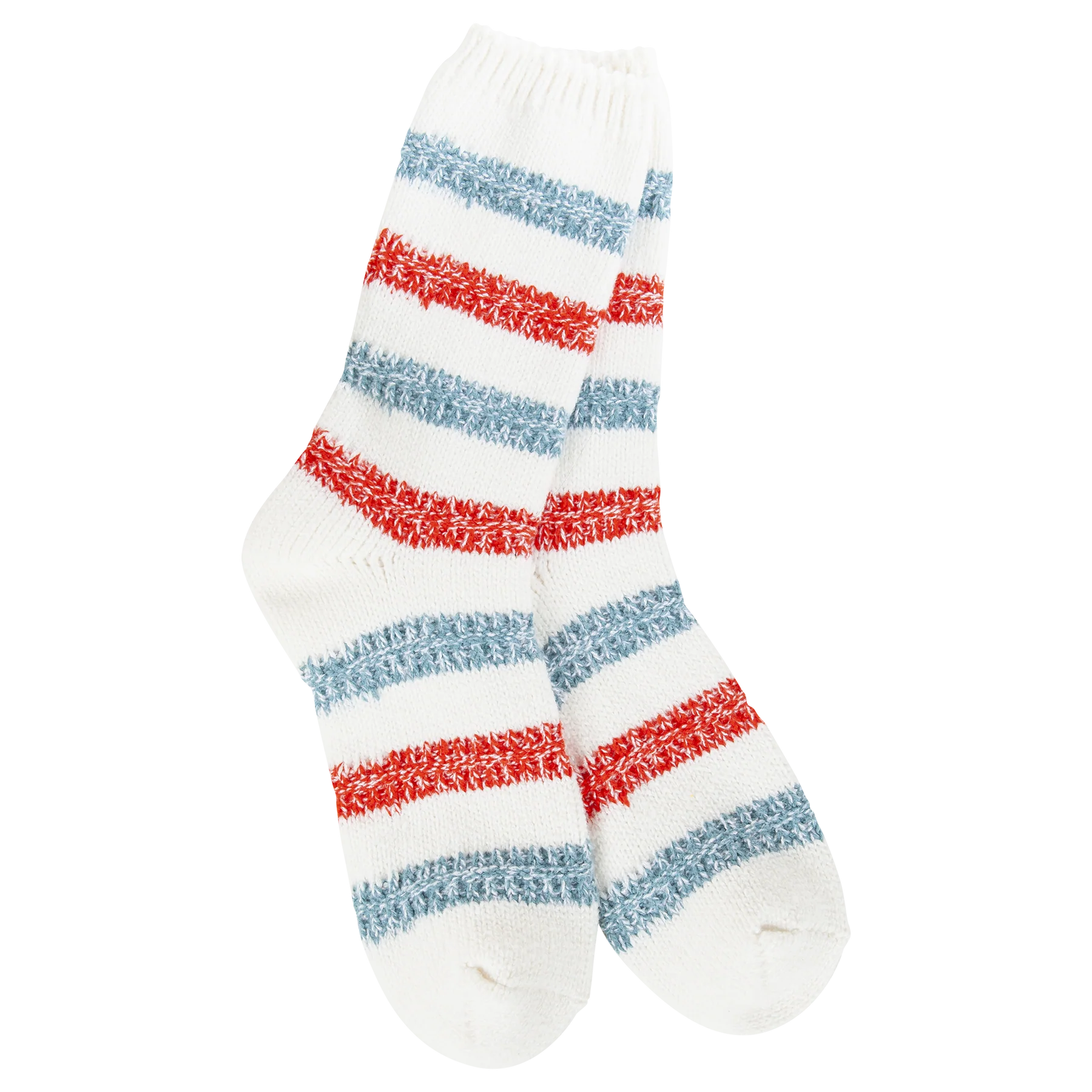 Vintage Stripe Ragg Links Crew Socks