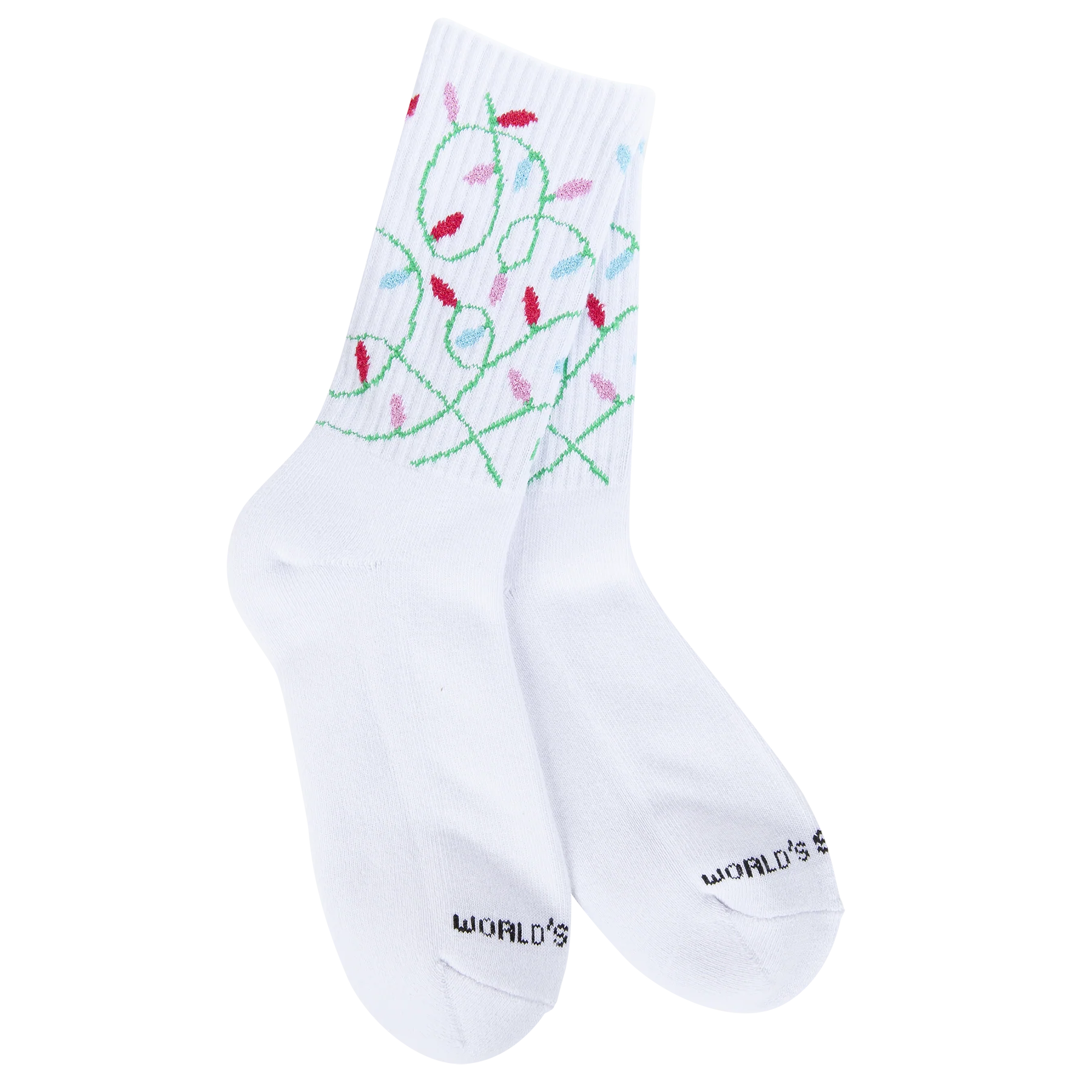 Christmas Lights Crew Socks