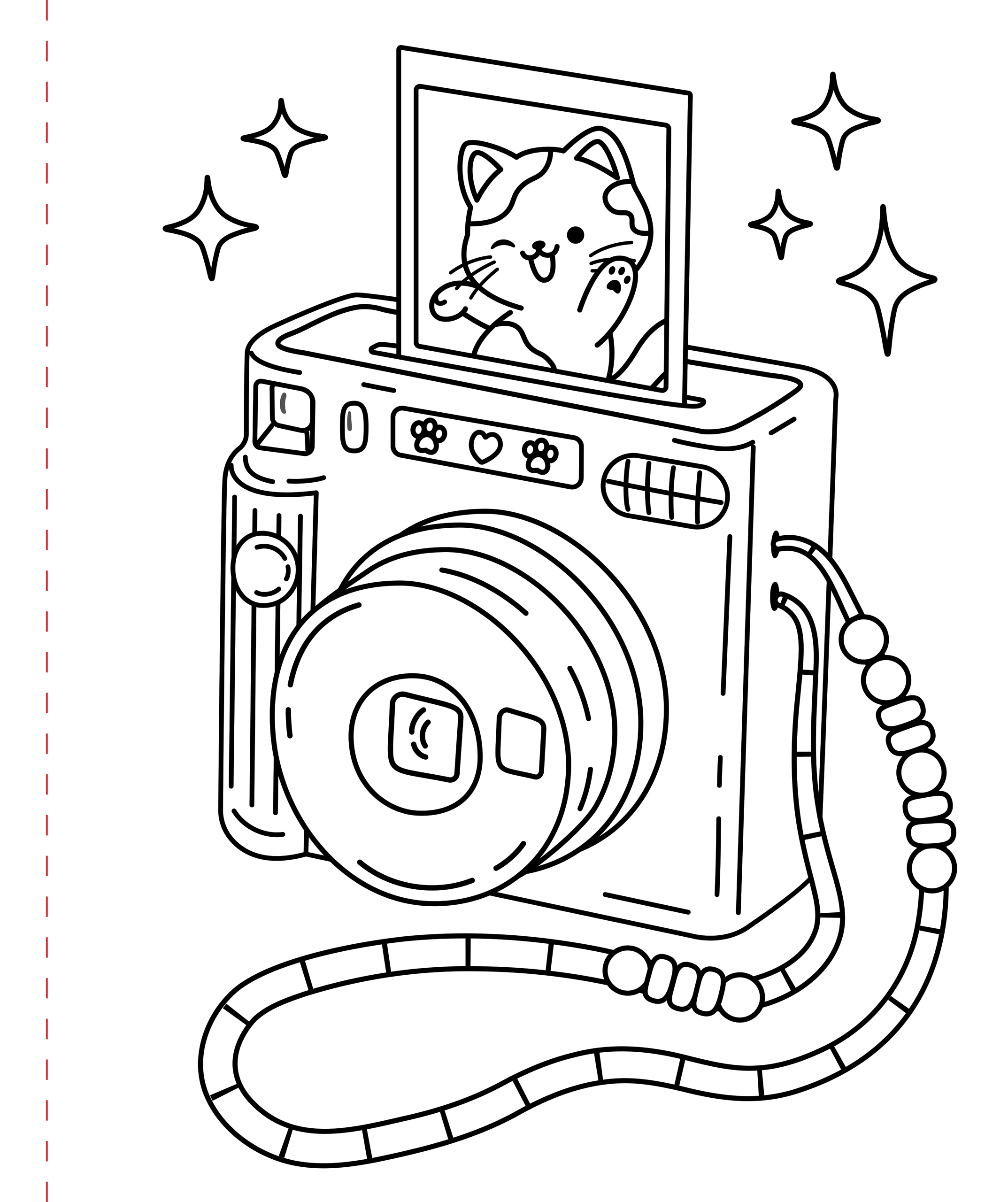 Large Print Coloring Book - Cozy & Comfy