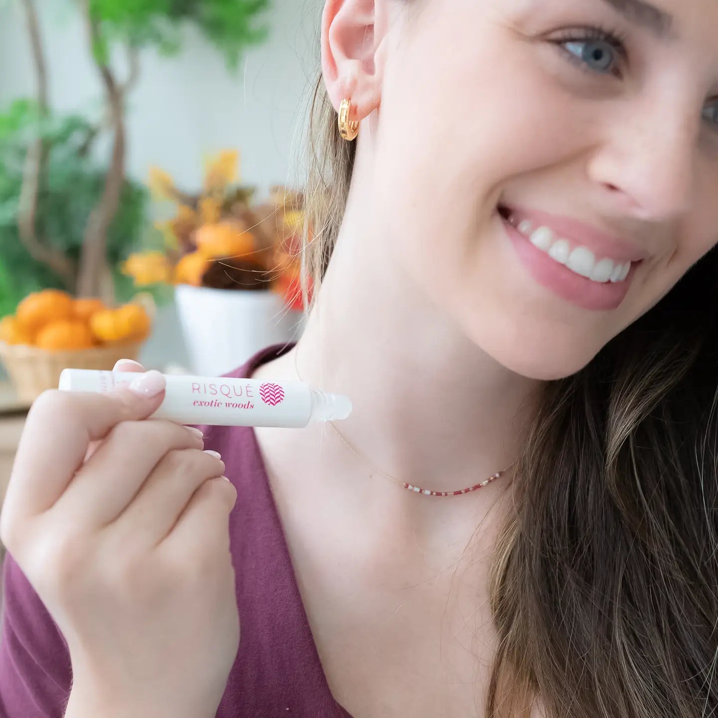 Risque' Exotic Woods Perfume Oil Rollerball final sale