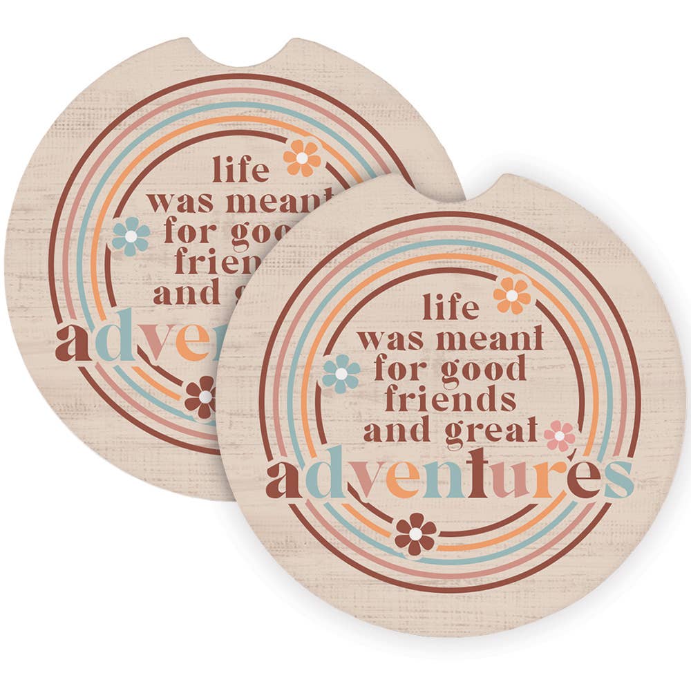 Good Friends Adventures - Car Coasters