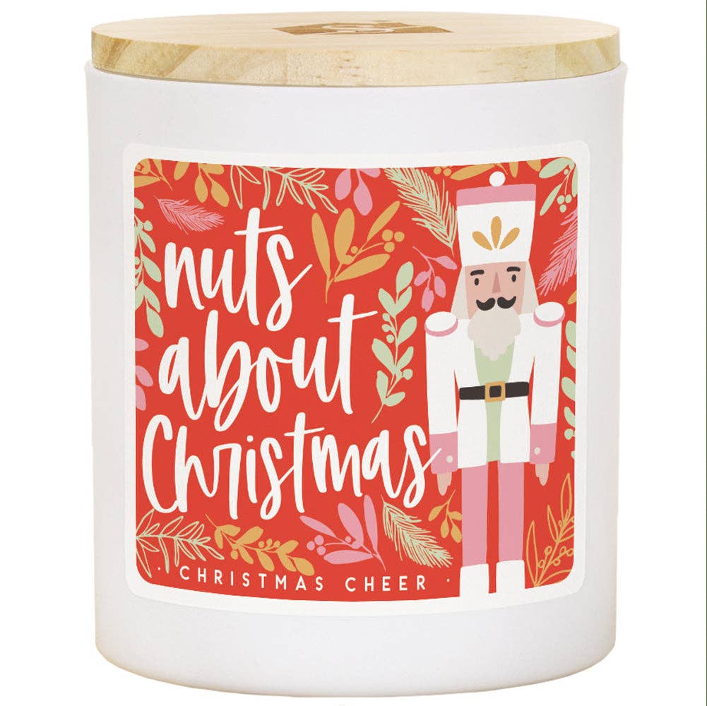 Nuts About Christmas Candles