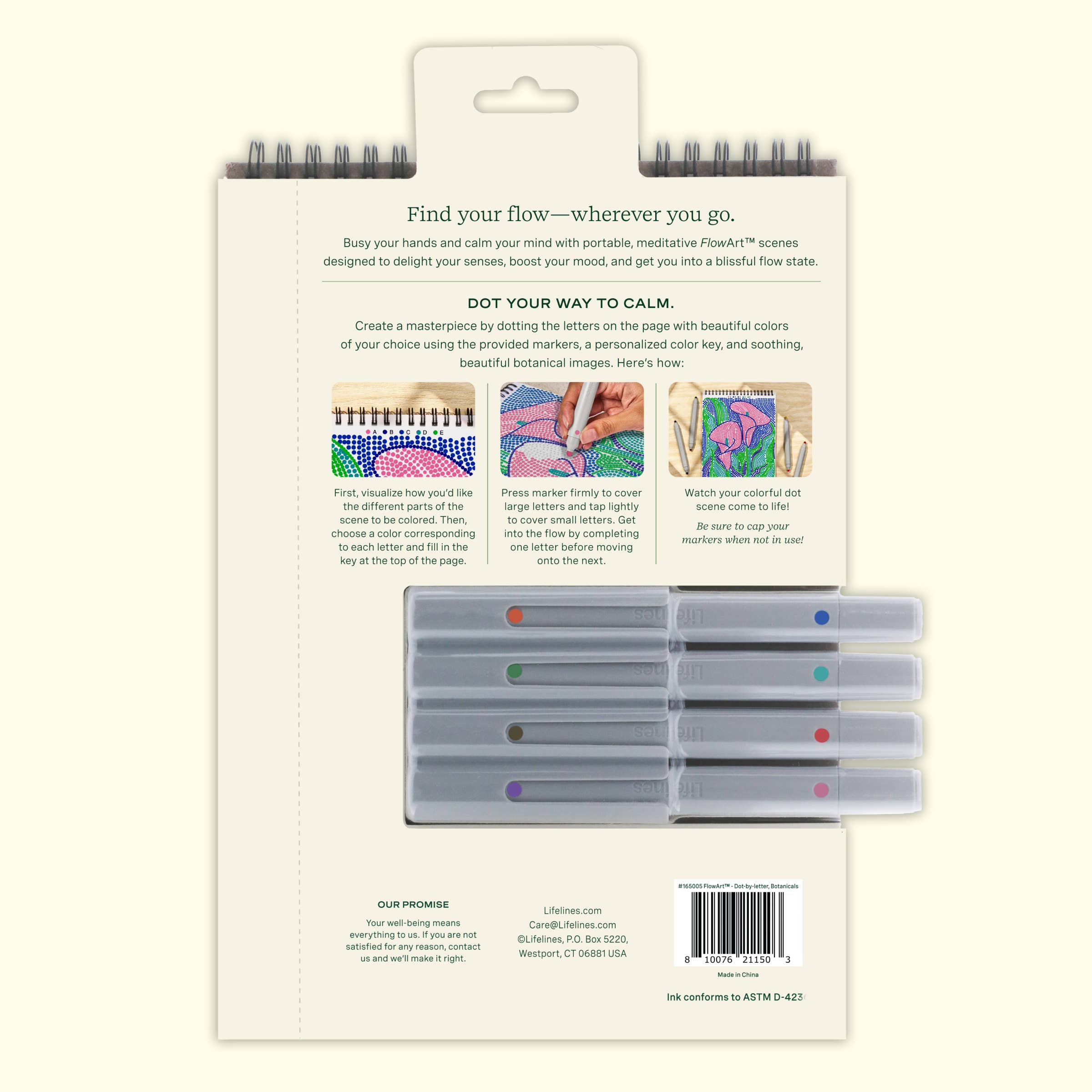 FlowArt -Dot by Letter- Botanicals