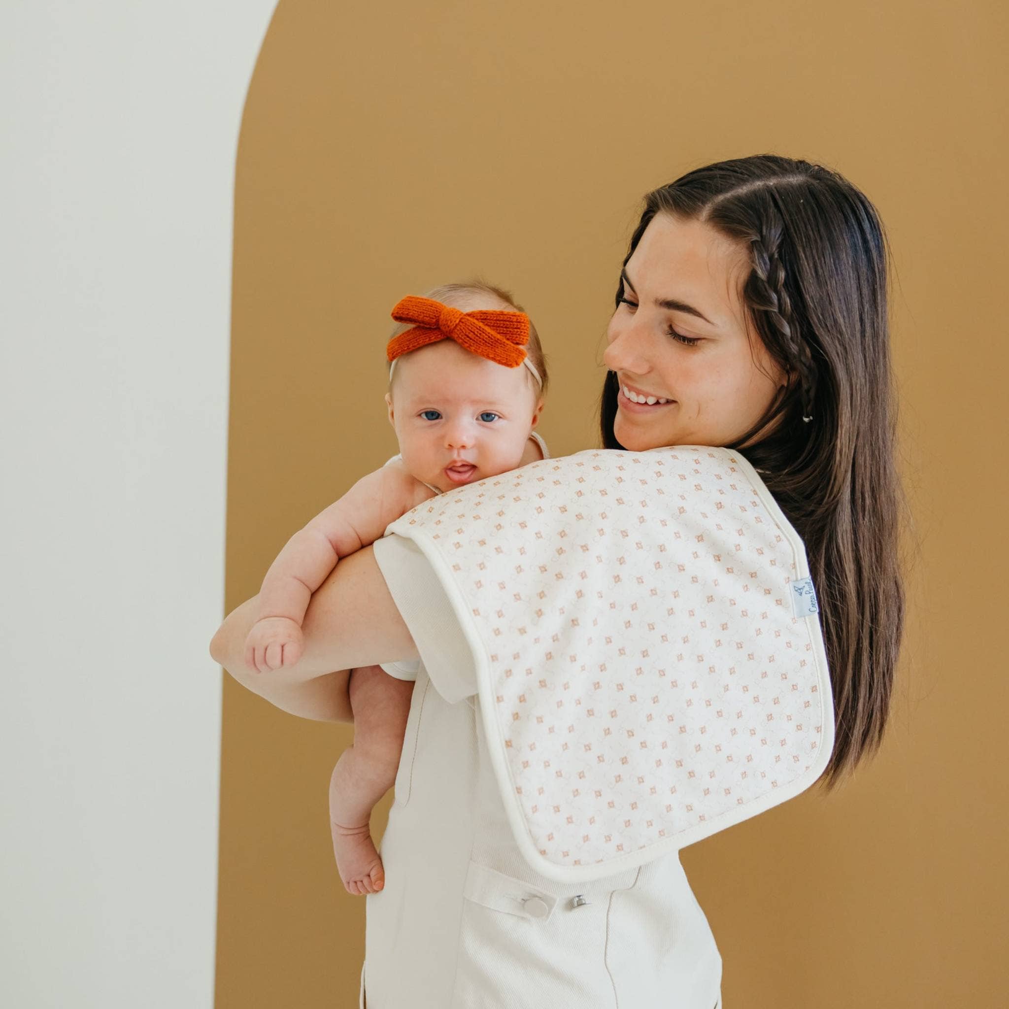 Copper Pearl Eden Premium Burp Cloth Set