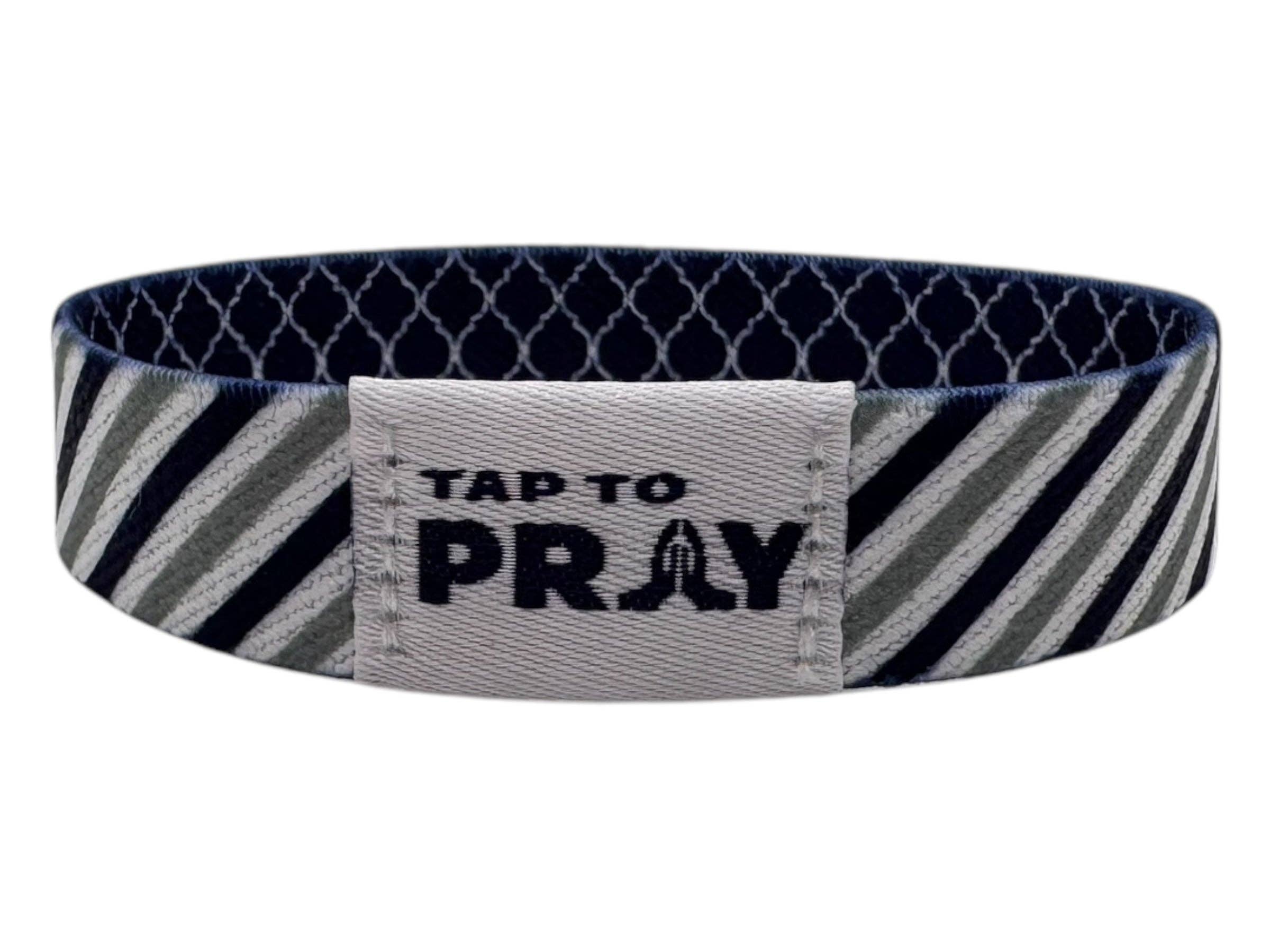 Tap To Pray™ Wristbands - Graphite & Ink