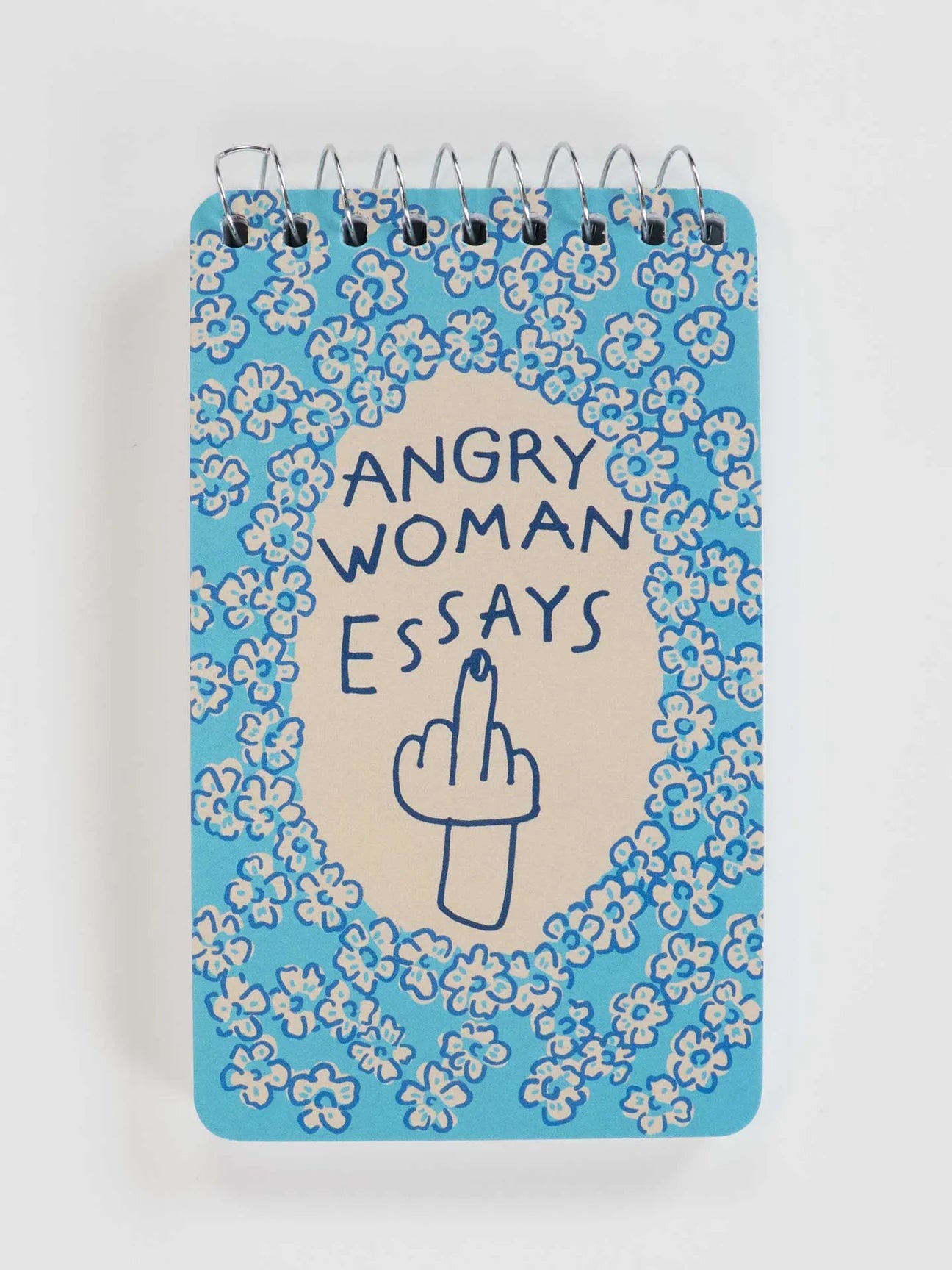 Angry Woman Essays Spiral Notebook