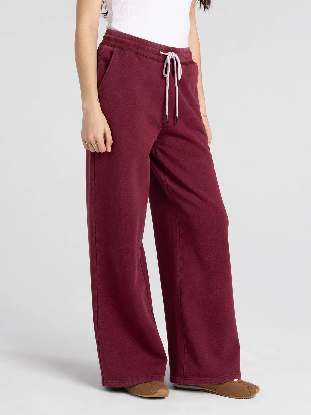 Ashford Pant | Women's Wide Leg Elastic Waist Sweatpants