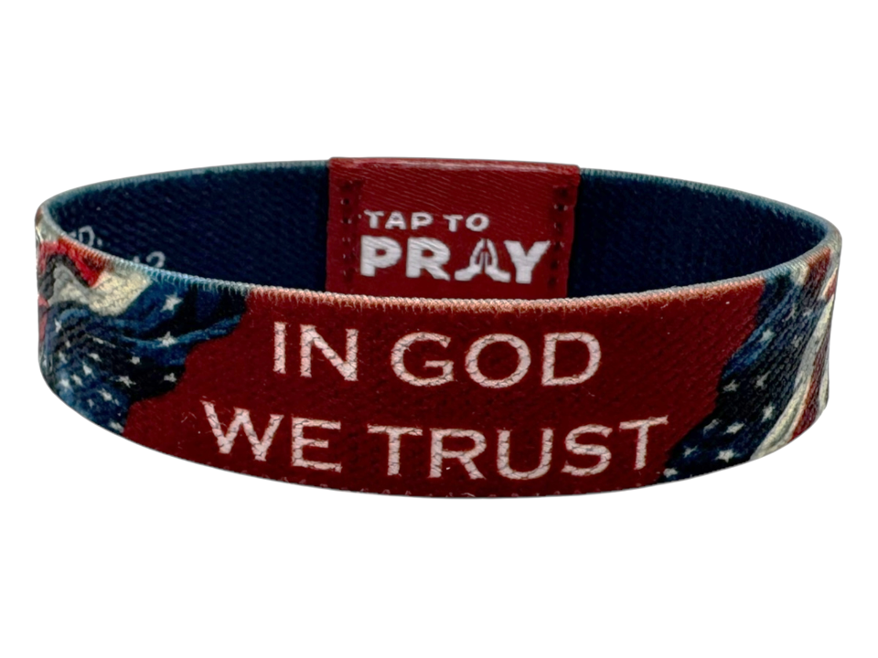 Tap To Pray™ Wristbands - Patriot