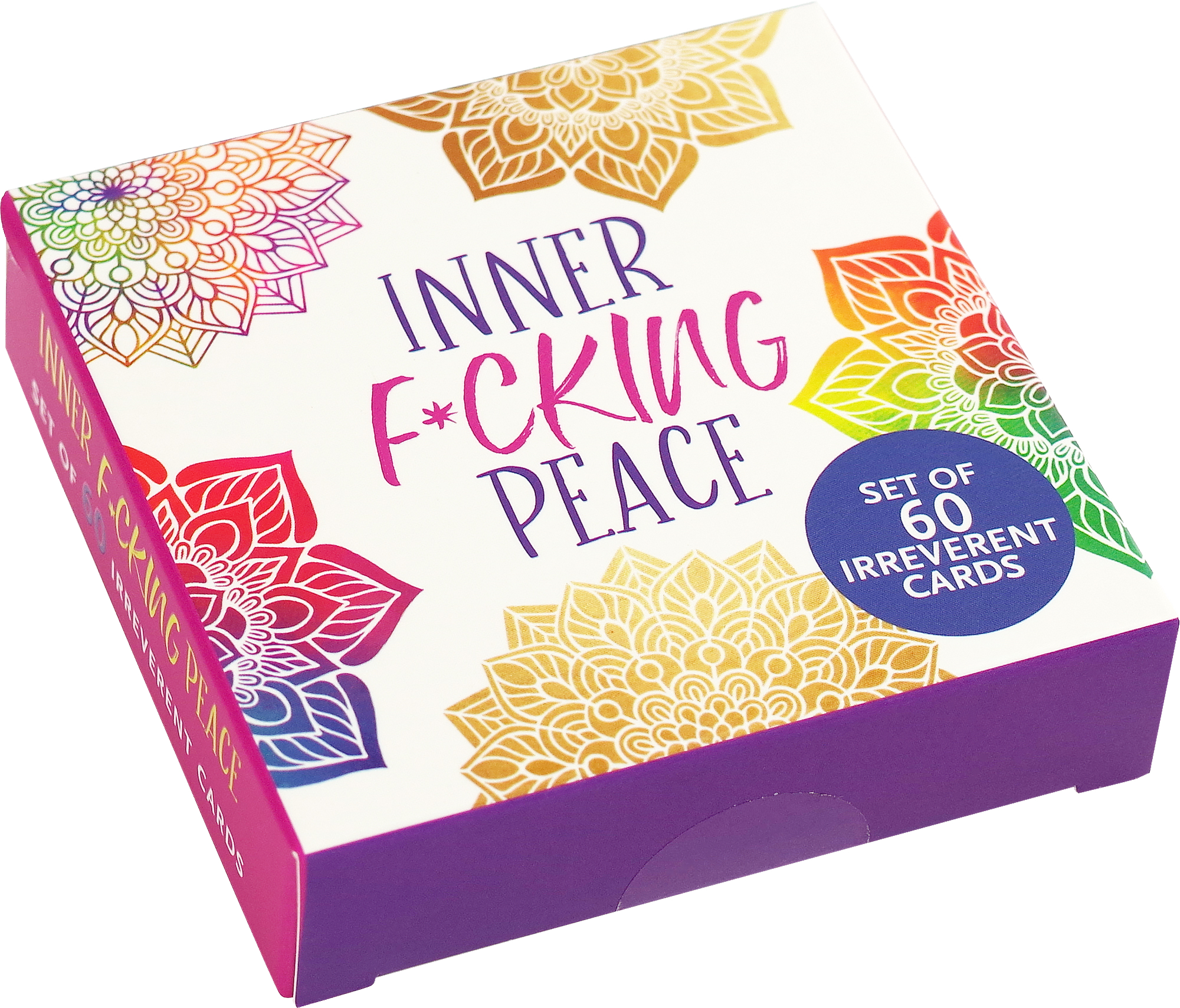 Inner F*cking Peace Motivational Cards (60 pack)