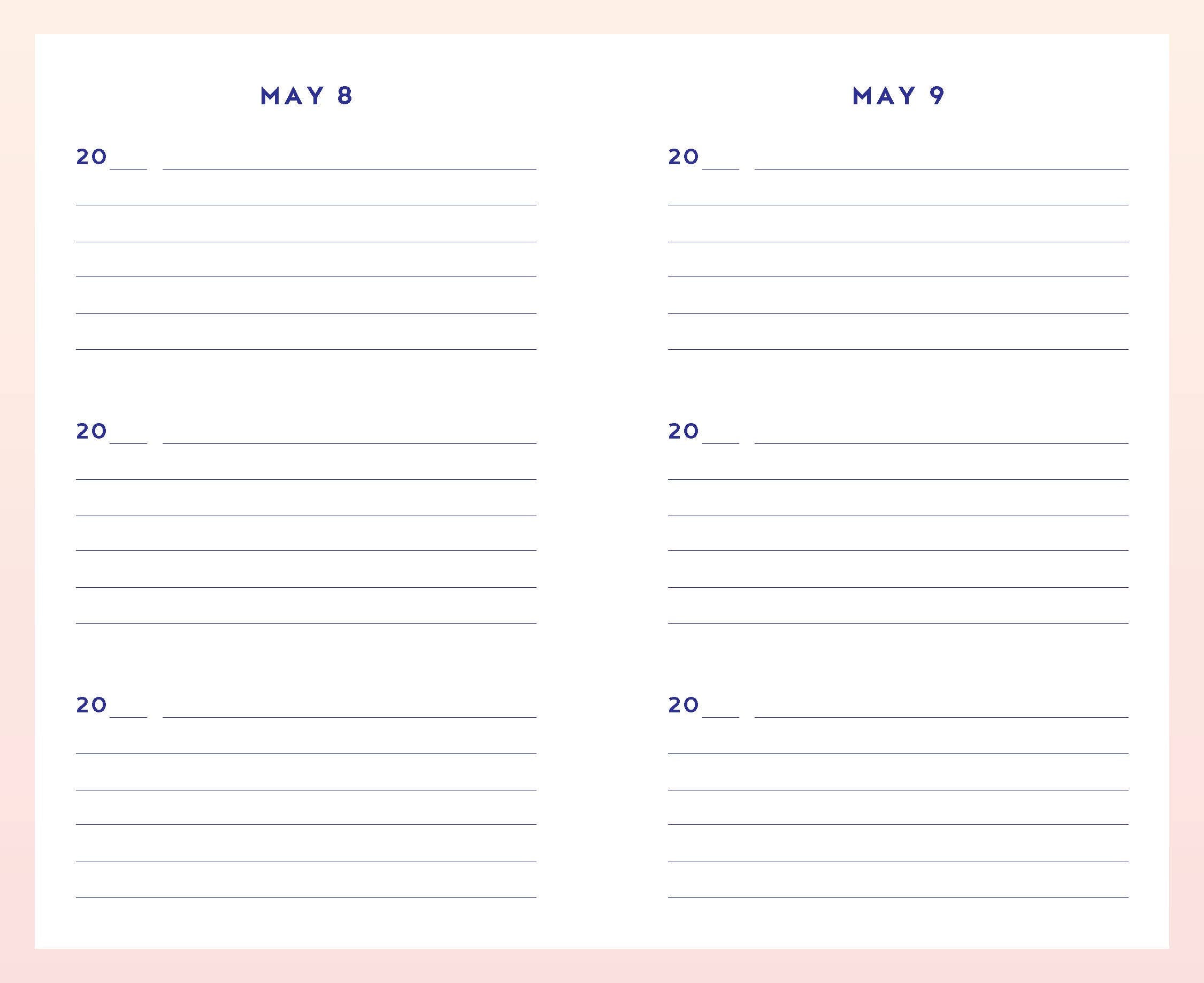 Gratitude One Line a Day