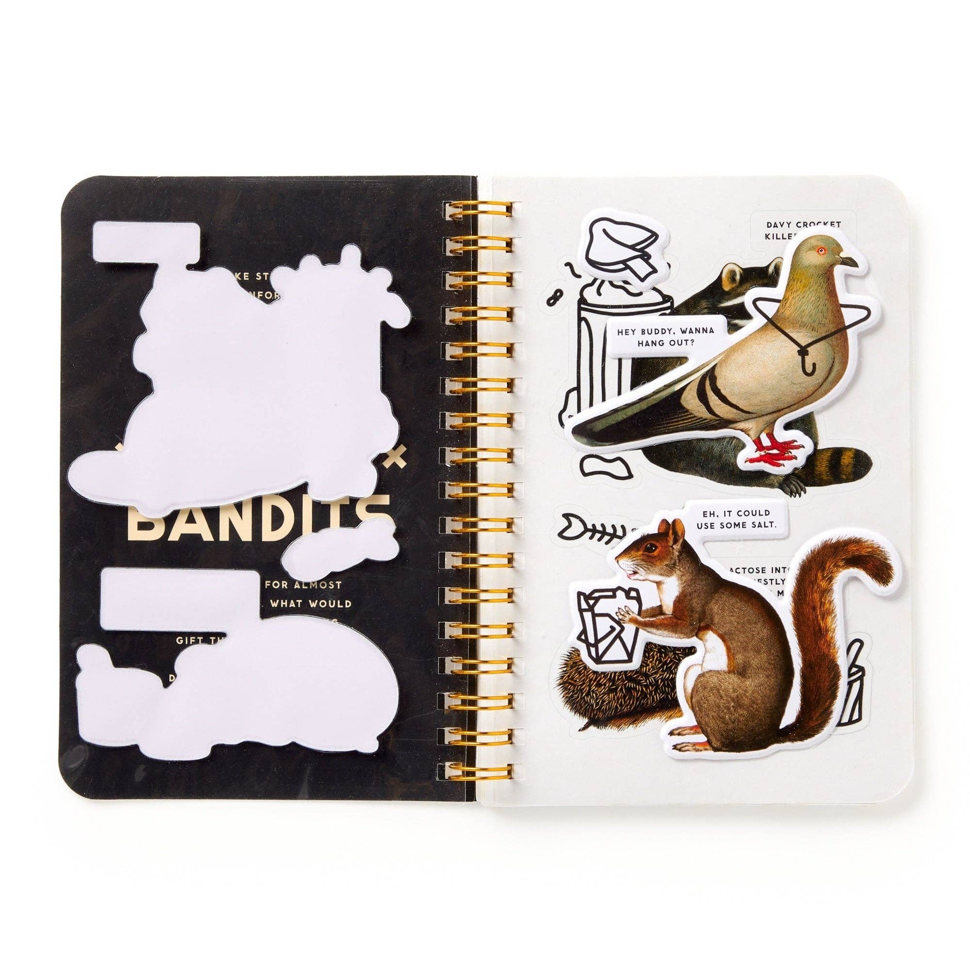 Trash Bandits Sticker Book by Brass Monkey