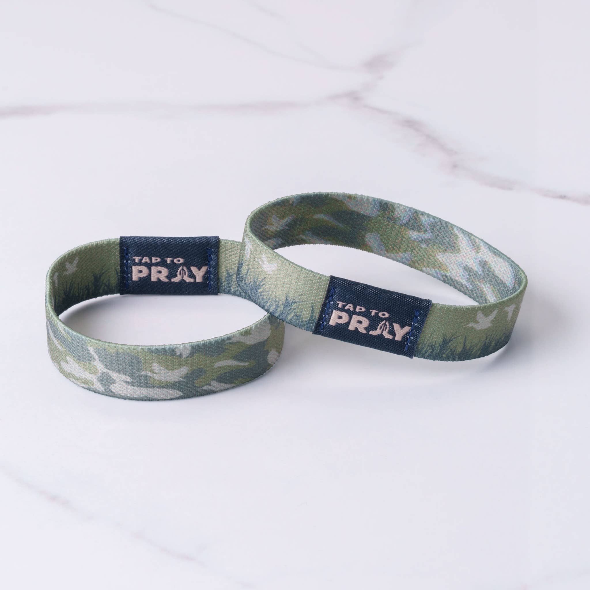 Tap To Pray™ Wristband - Waterfowl Camo