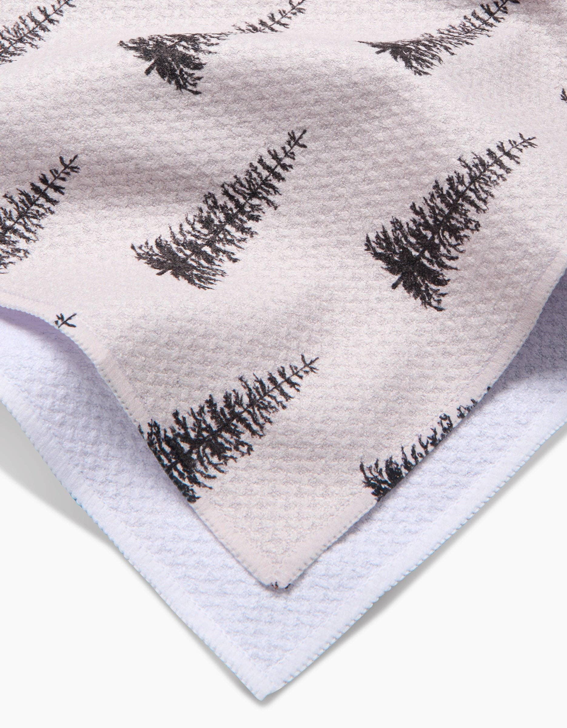 Geometry Alpine Forest Tea Towel