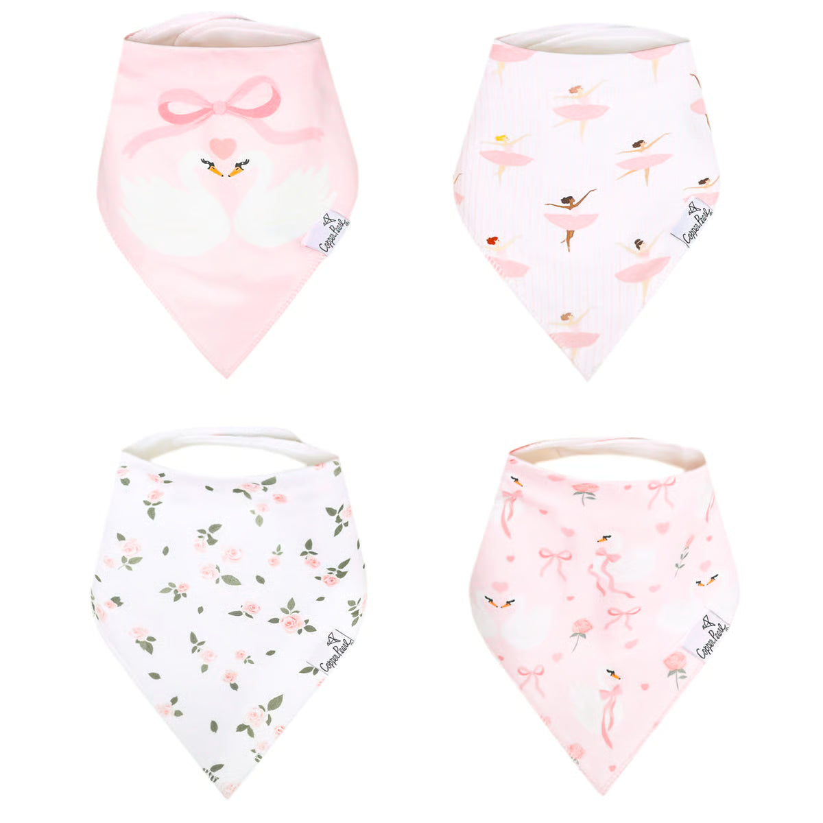 Katerina Bandana Bib Set (4-Pack)