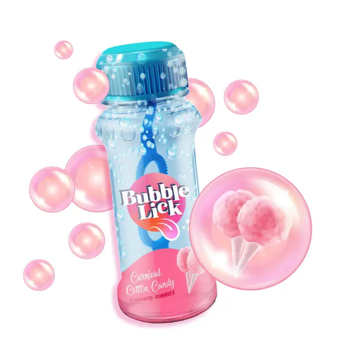 Bubble Lick Cotton Candy Bubbles