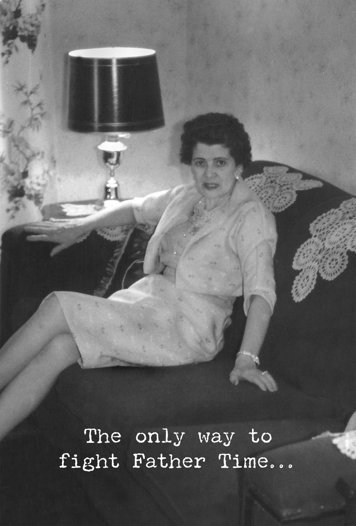 Father Time Greeting Card - Birthday