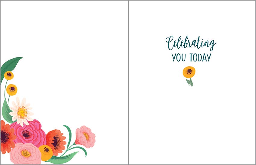 Mother's Day Greeting Card - Daisies & Blooms
