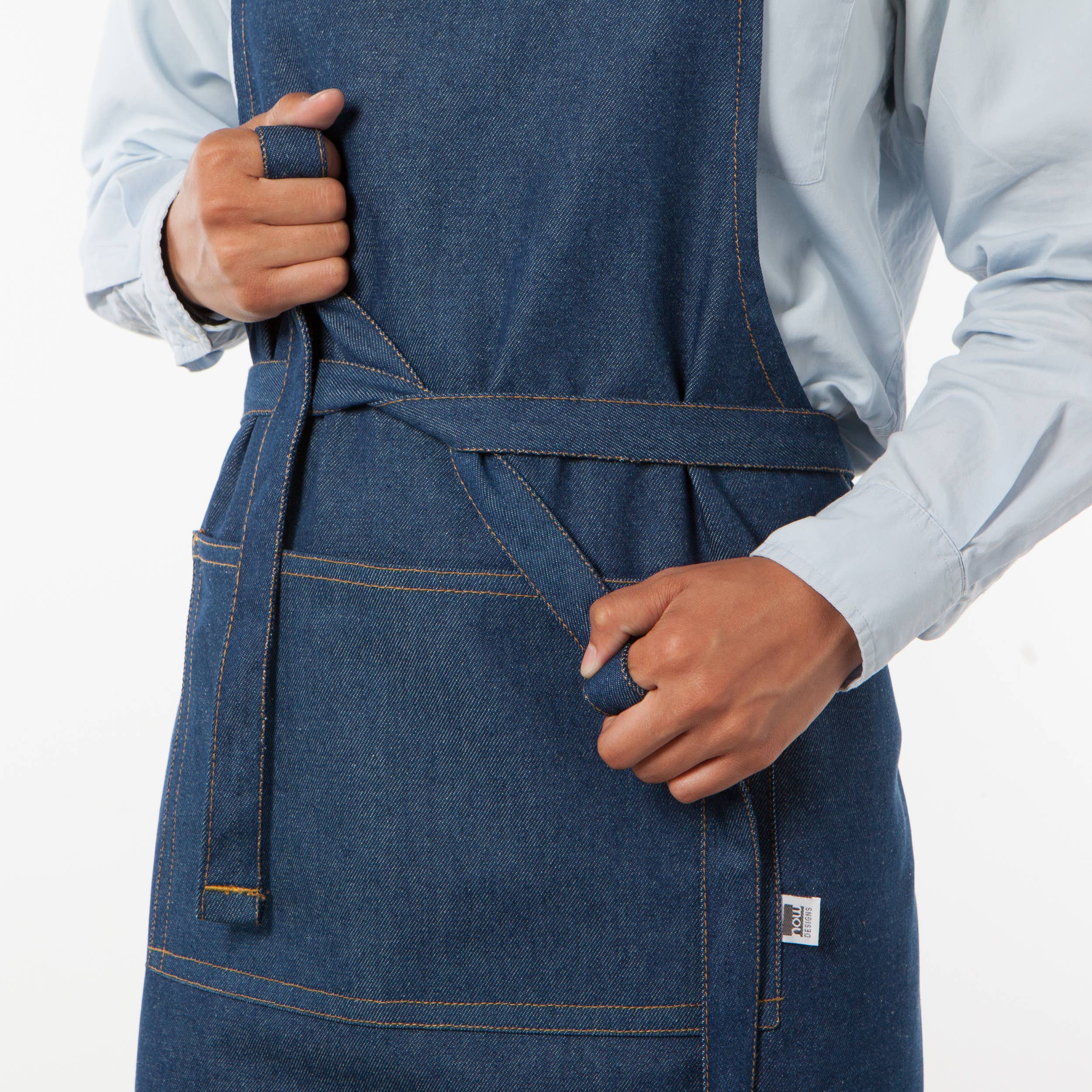 Denim Stonewash Chef Apron