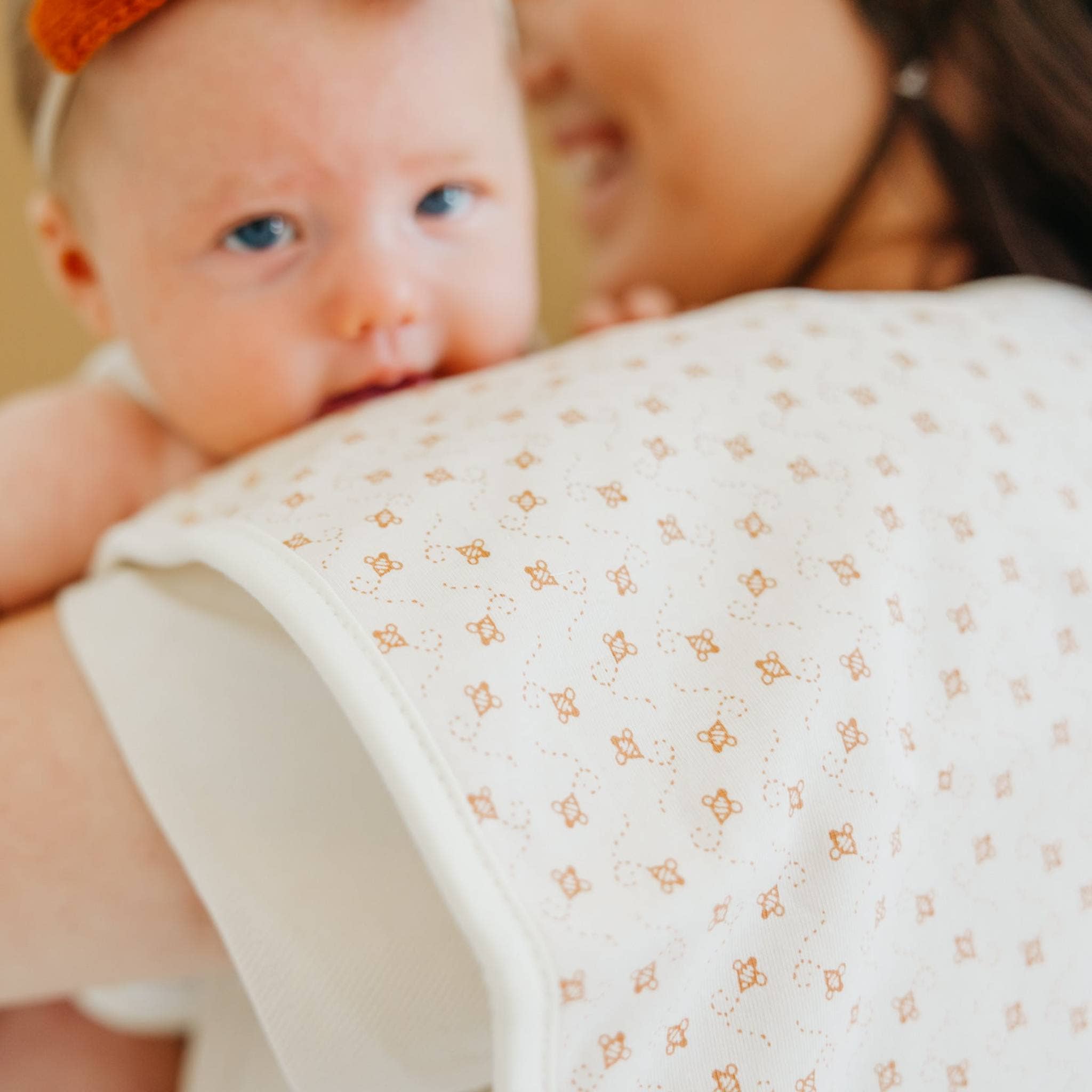 Copper Pearl Eden Premium Burp Cloth Set