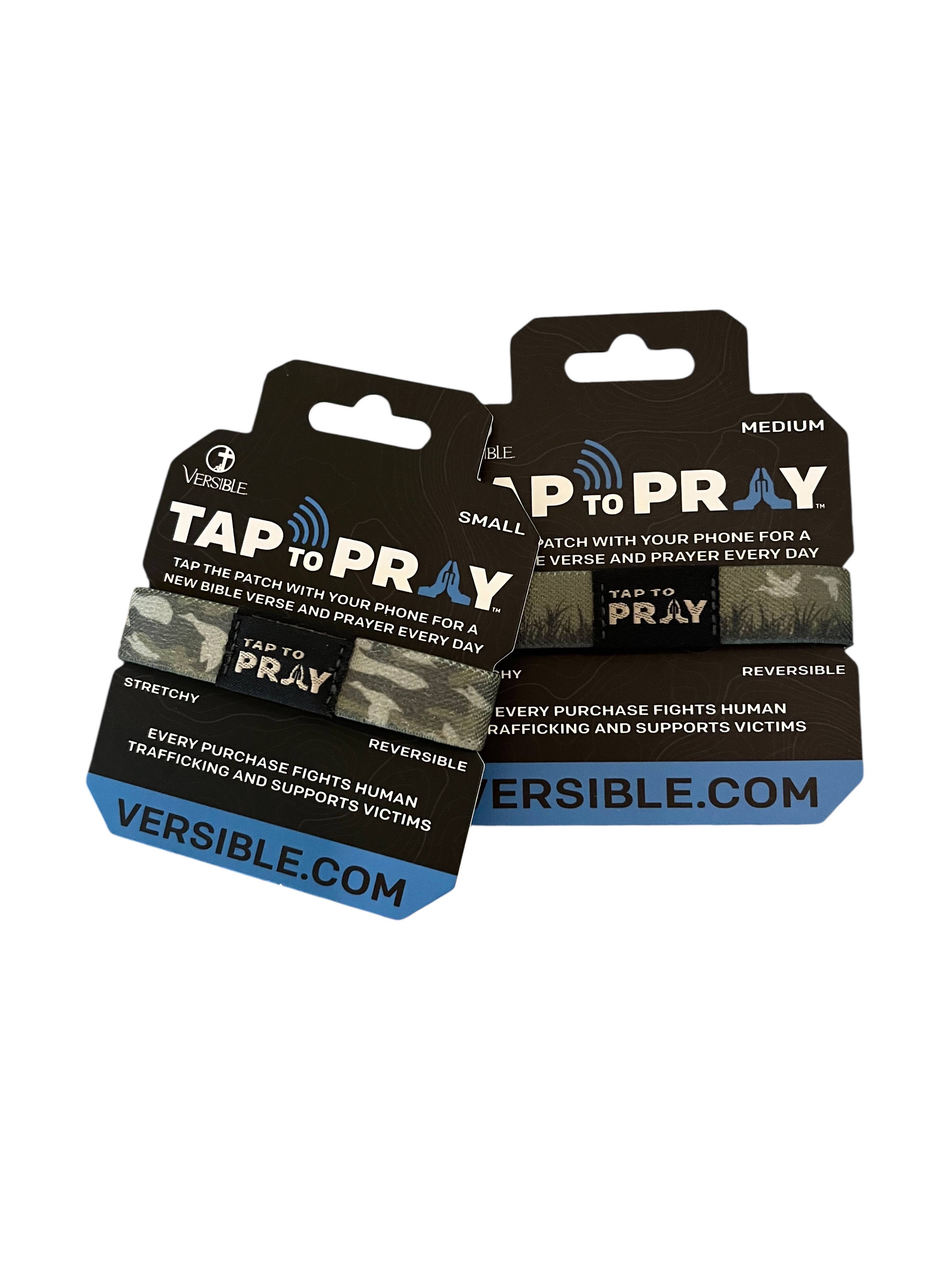 Tap To Pray™ Wristband - Waterfowl Camo