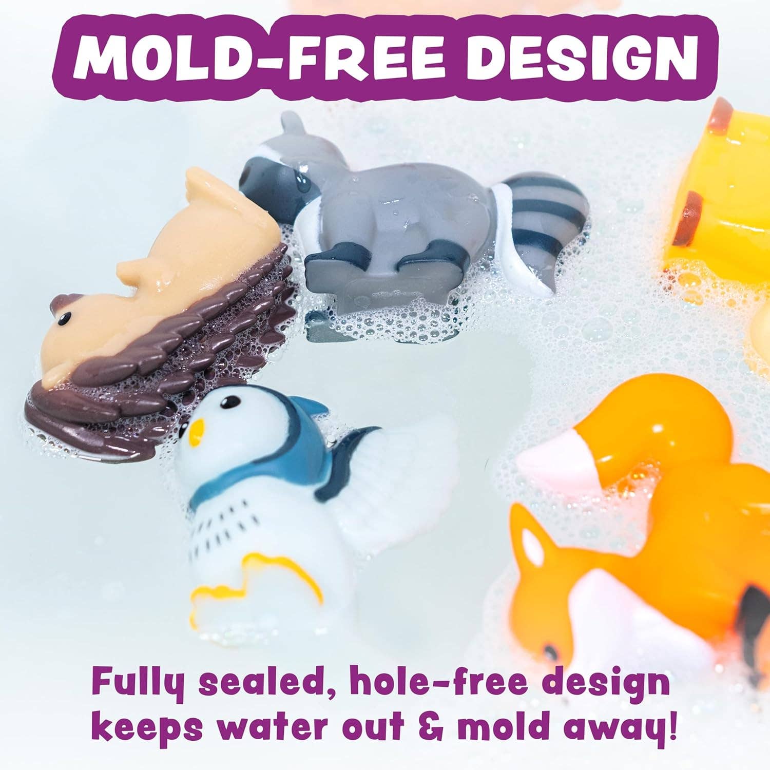 Tub Works® Woodland™ Mold Free Bath Toys
