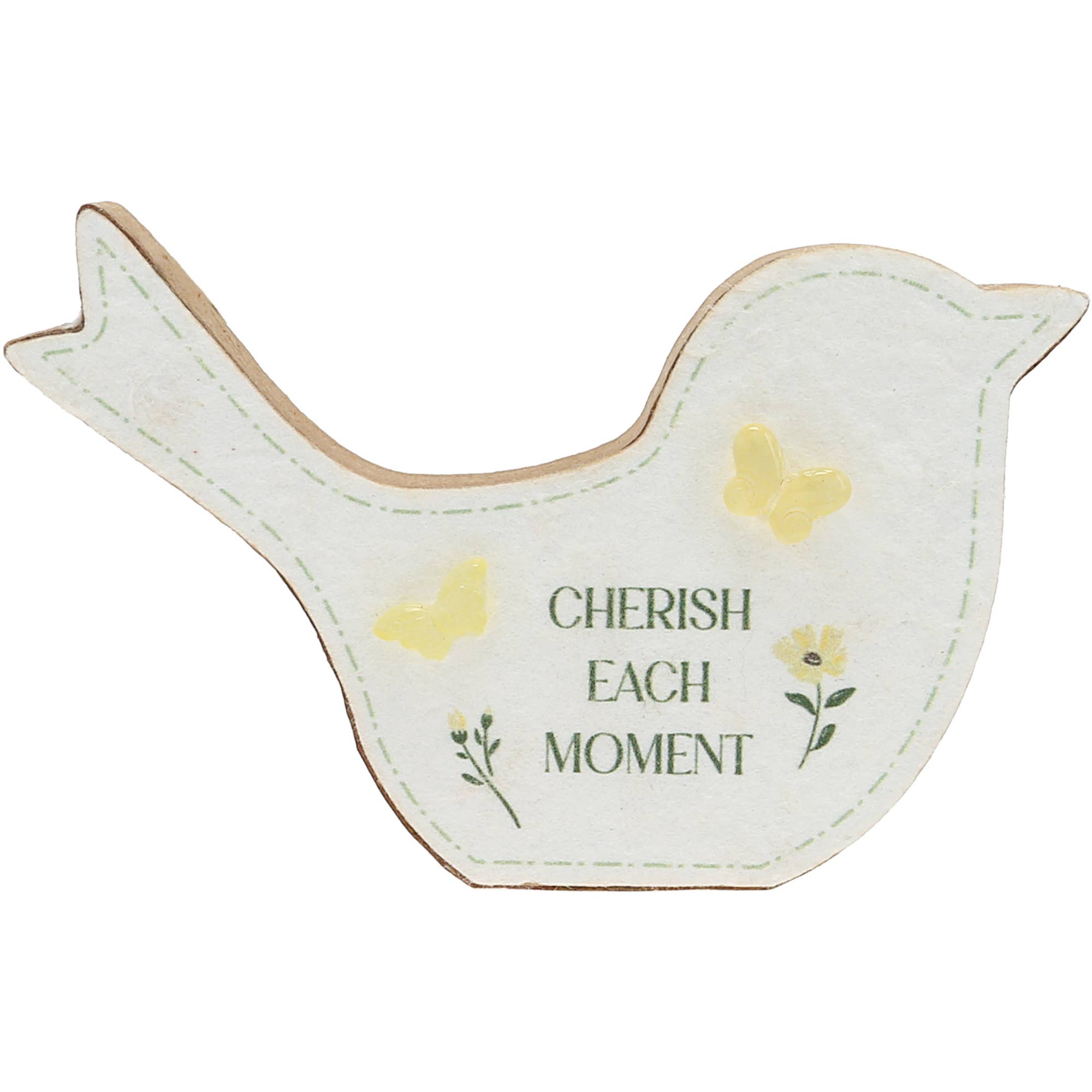 Each Moment Bird Plaque