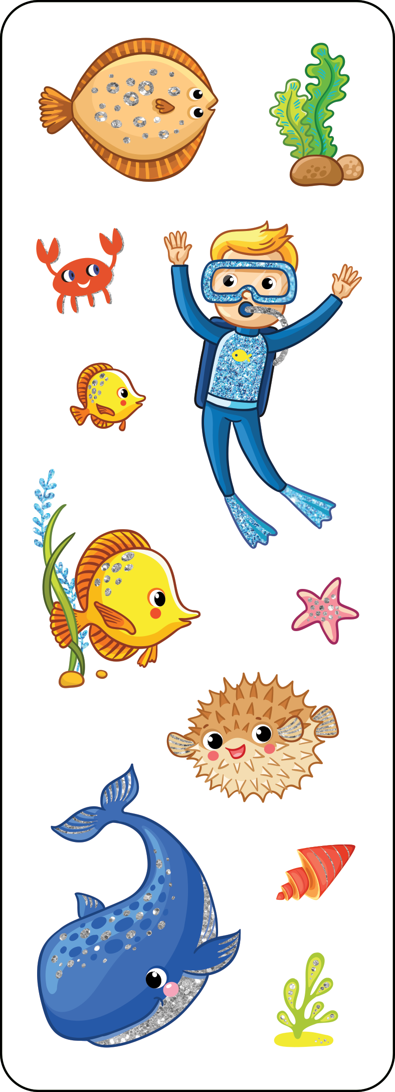 Under the Sea Sticker Set