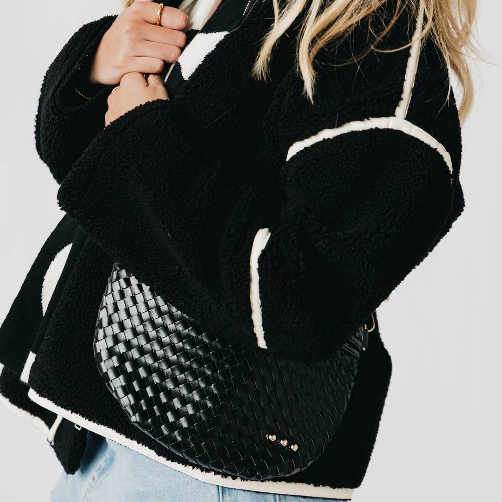 Westlyn Woven Bum Bag Black