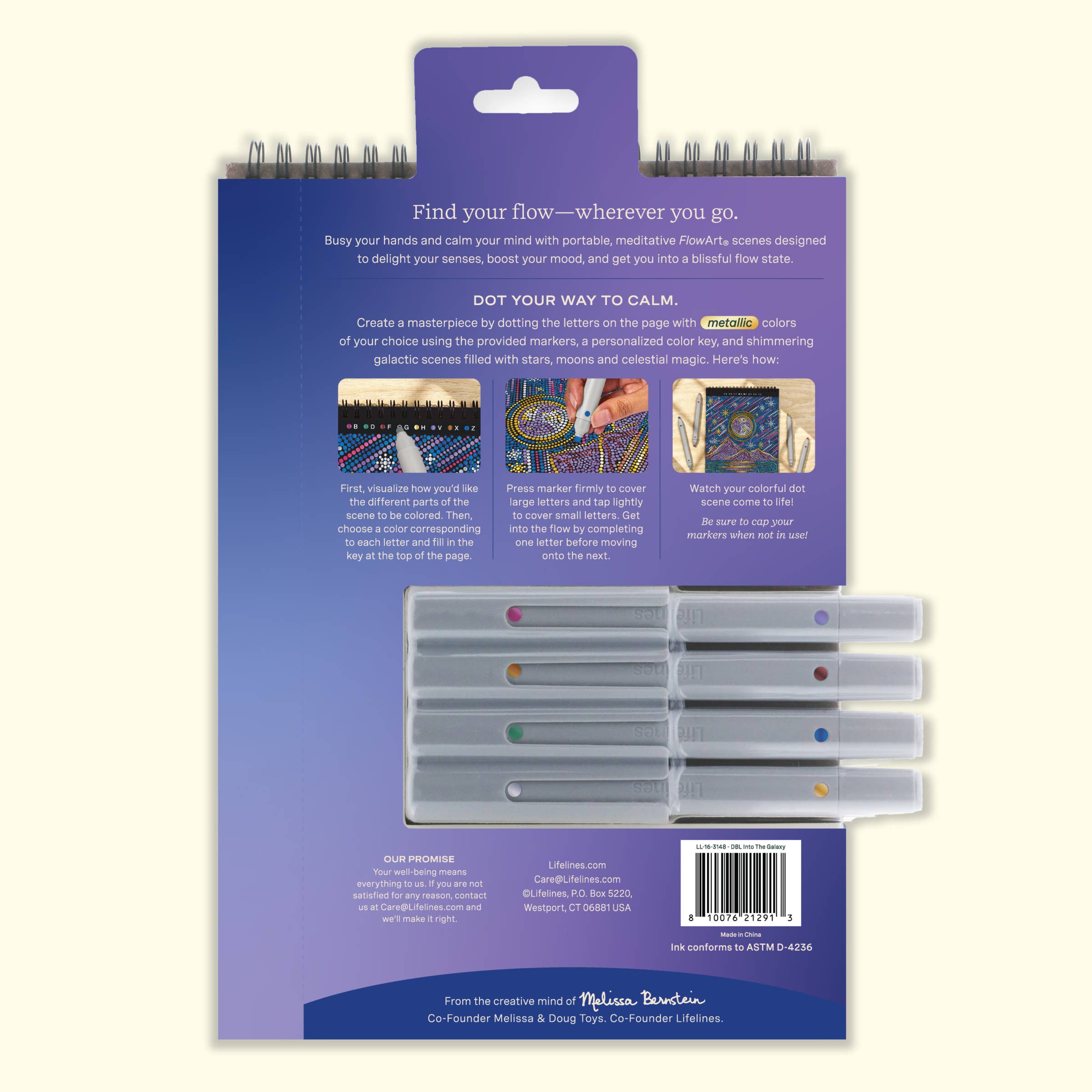 FlowArt-Into the Galaxy METALLIC INK