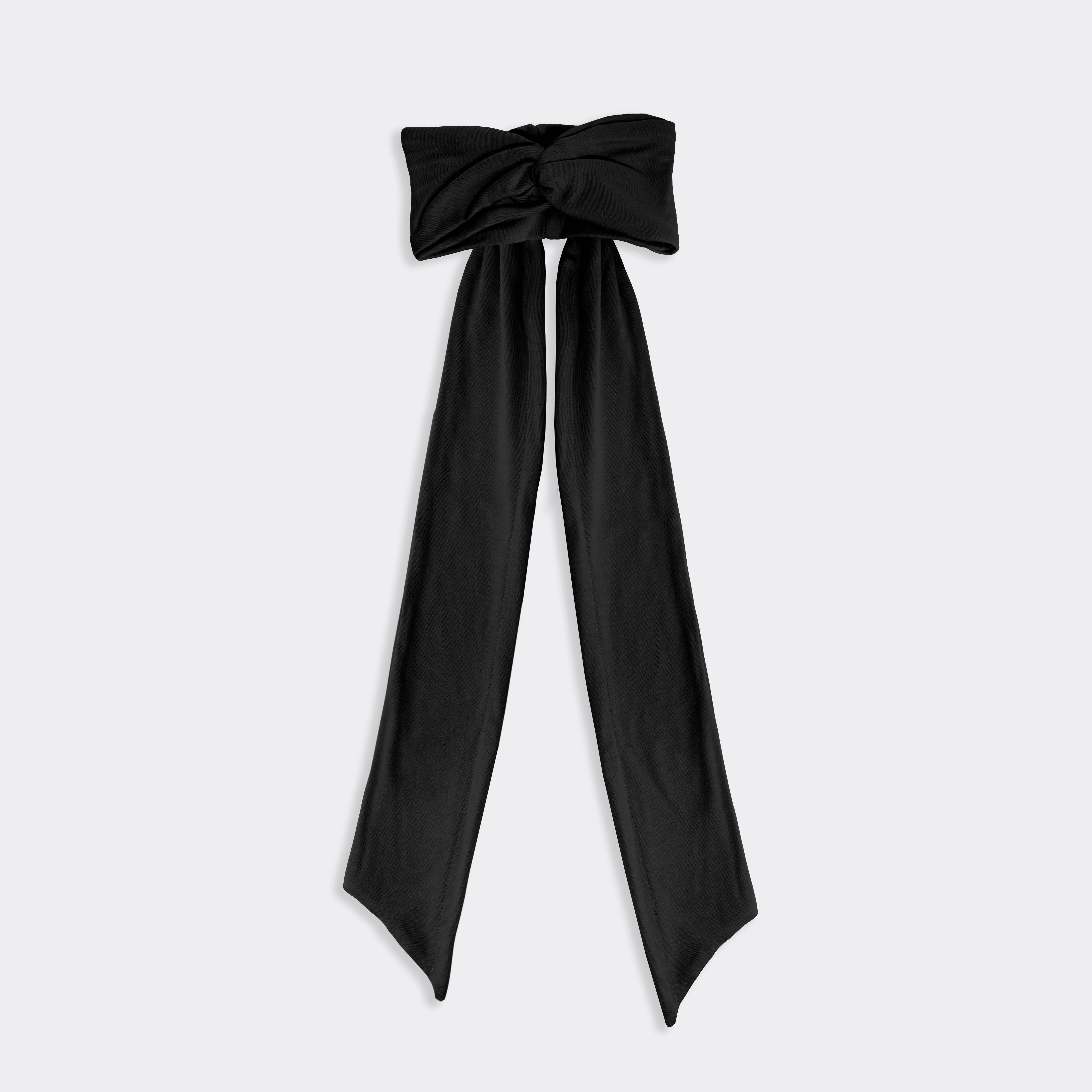 Set & Flow Heatless Curling Headband - Black