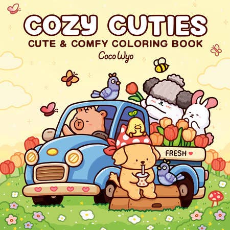 Cozy Cuties Coloring Book by Penguin Random House