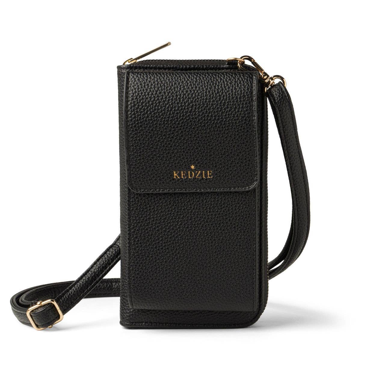 Kedzie Eclipse Smartphone Crossbody | Vegan Leather Crossbody Bag