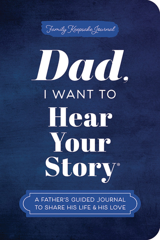 Dad, I Want to Hear Your Story guided journal by Sourcebooks — a heartfelt Father's Day or birthday gift for dad with 300+ prompts to capture his memories and legacy