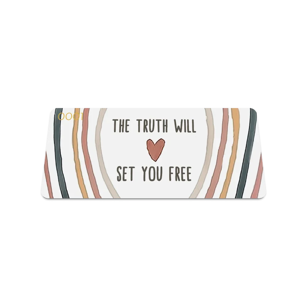 The Truth Will Set You Free ZOX Bible Verse Bracelet