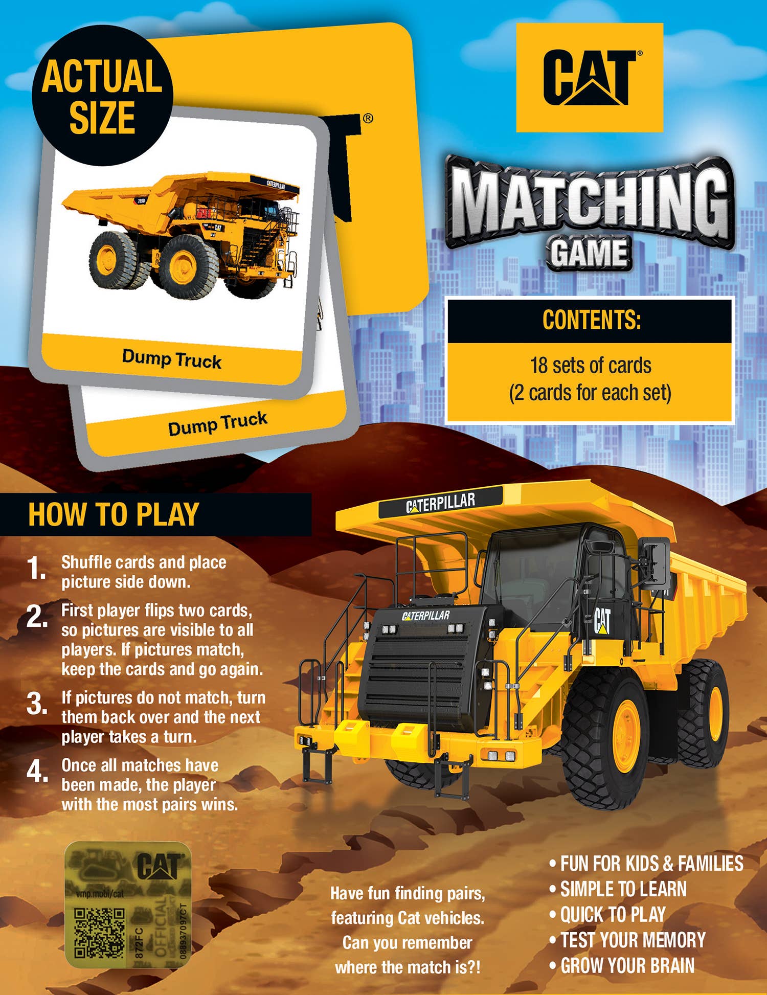 CAT - Caterpillar Matching Game