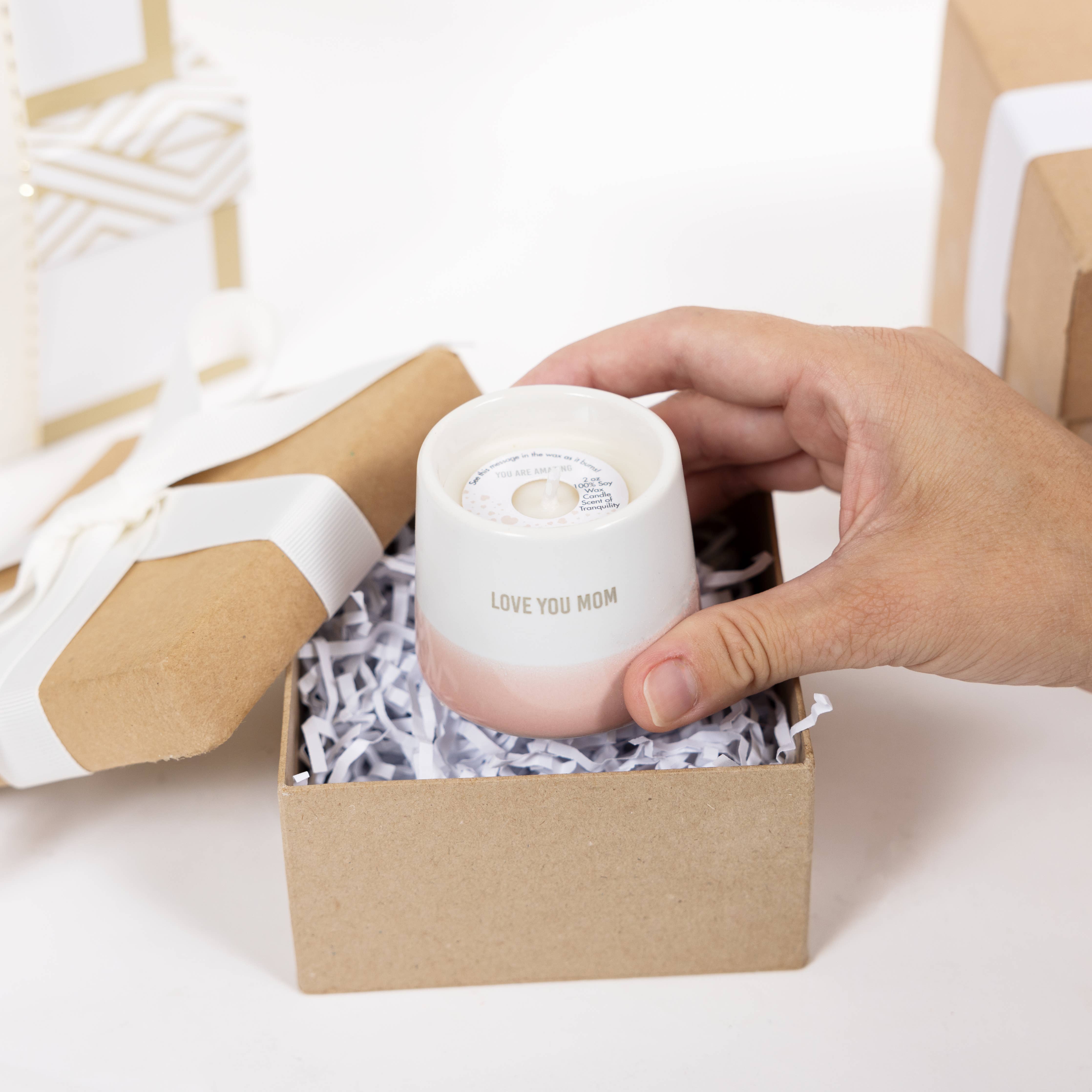 Love You Mom 2oz Wax Reveal Candle