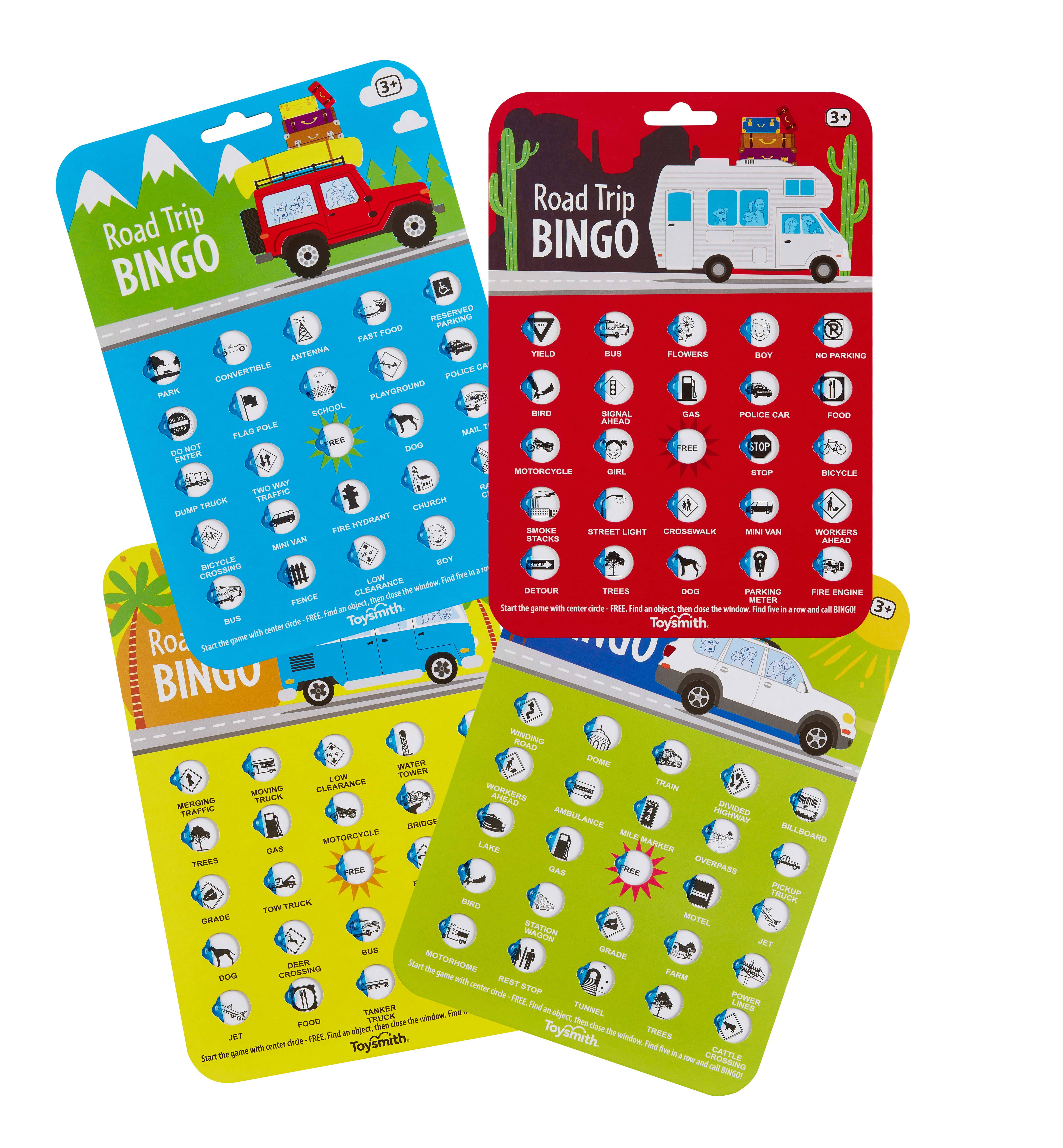 On the Way Games Road Trip Bingo