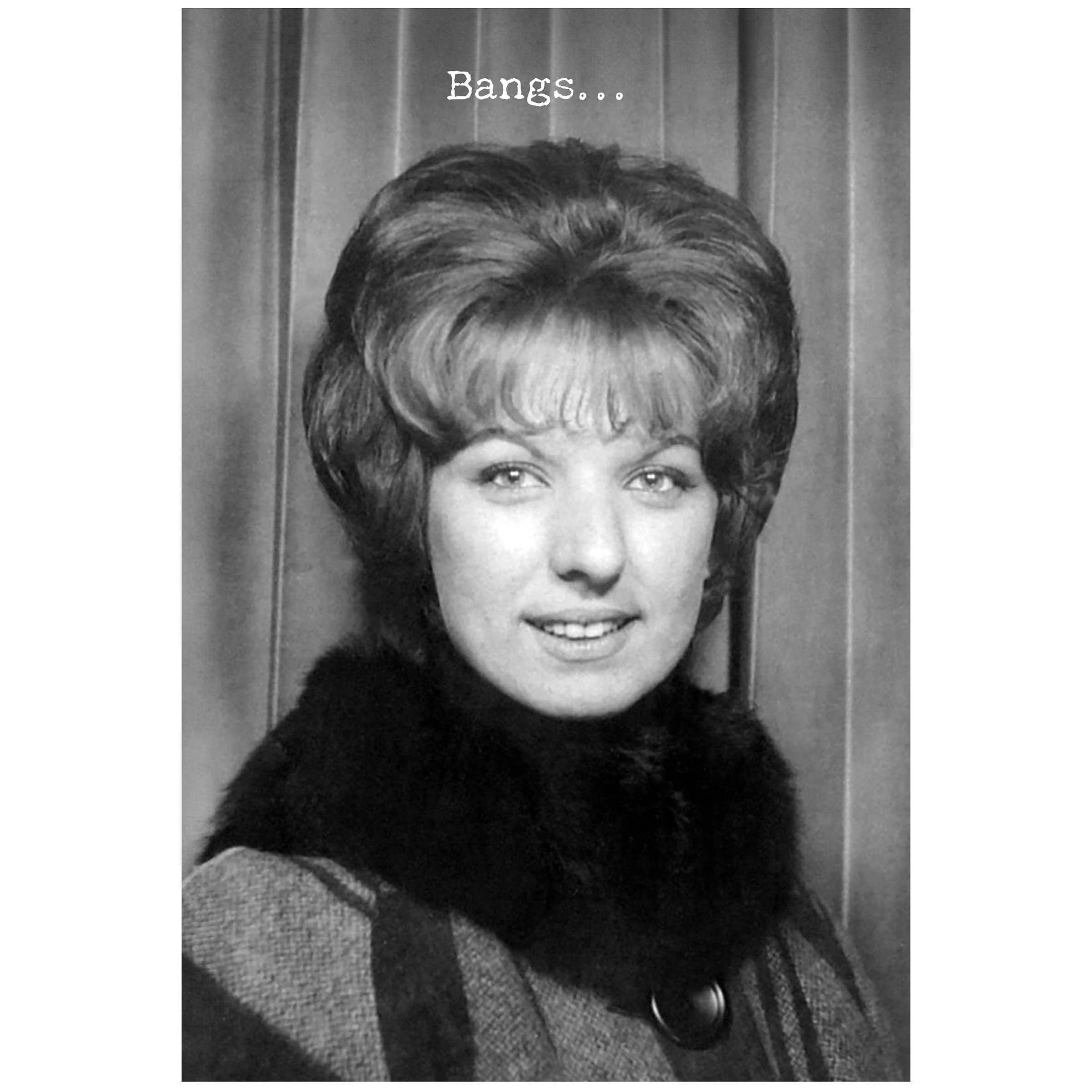 Bangs Greeting Card - Just For Fun