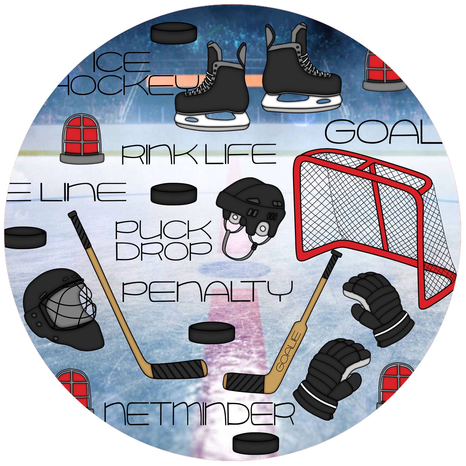Hockey Silicone Jar Opener