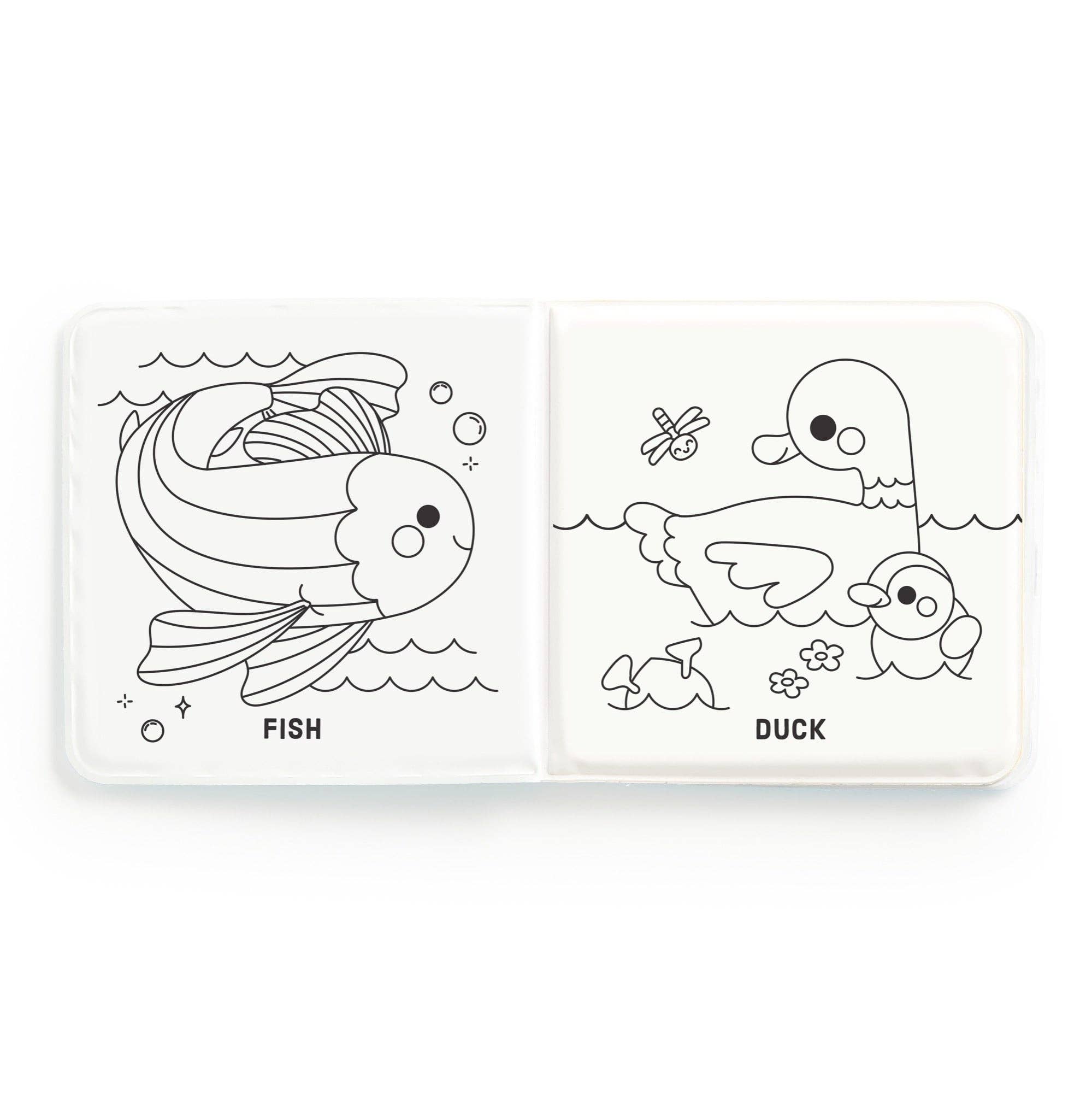 Pond Friends Color Magic Bath Book | Color-Changing Baby Bath Book