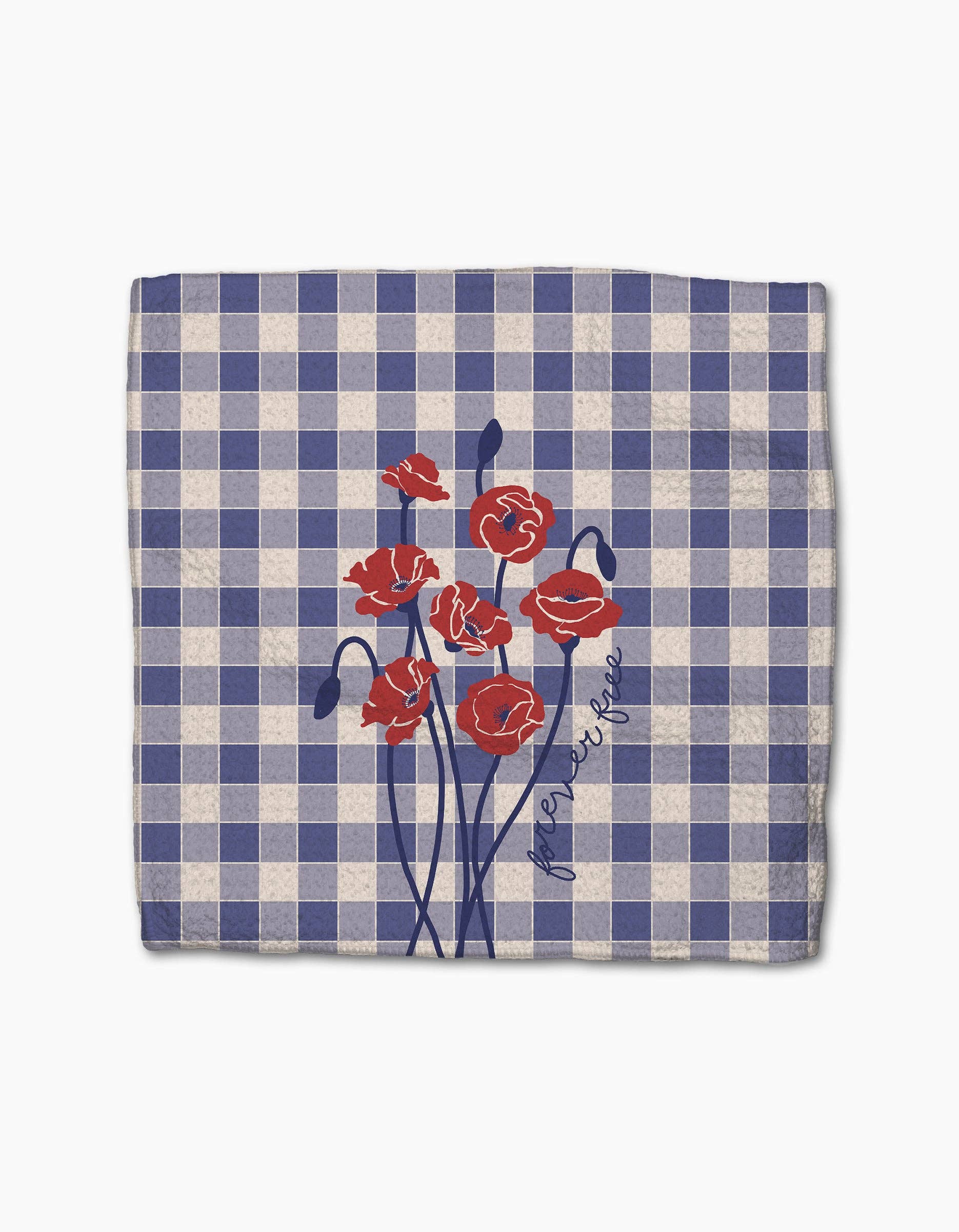 Forever Free Poppies Dishcloth Set