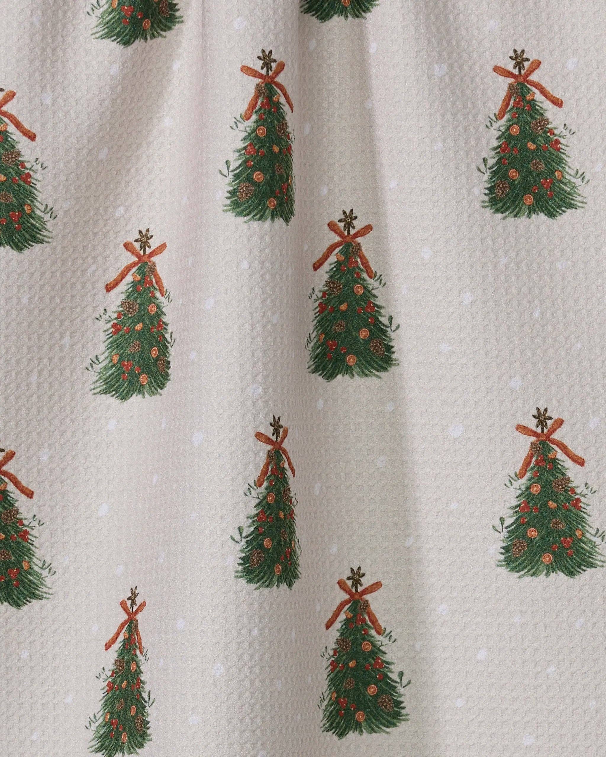 Geometry Arbolitos Tea Towel