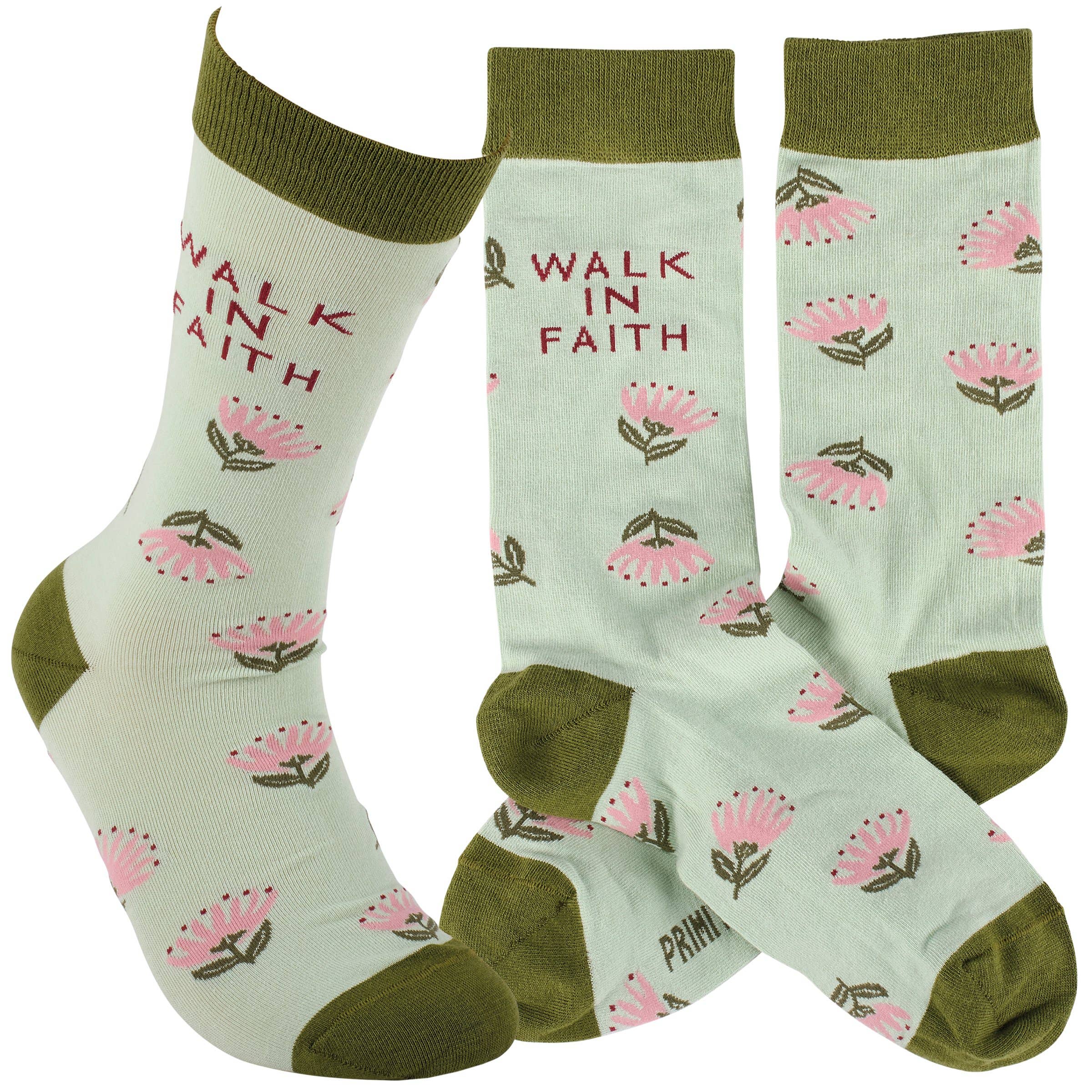 Walk In Faith Socks