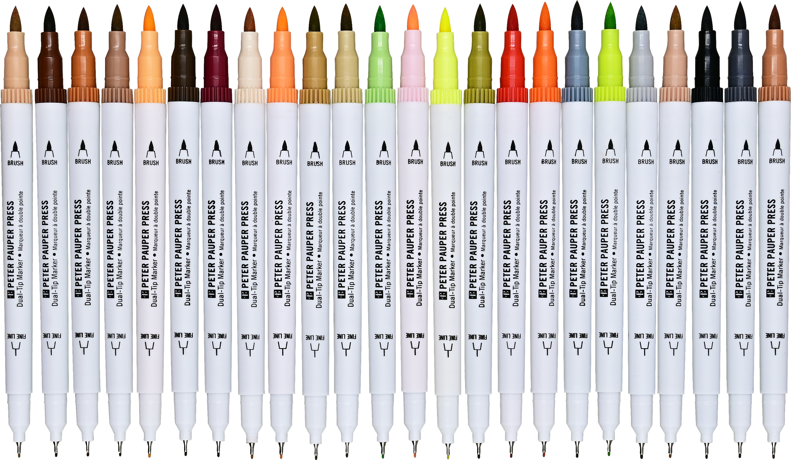 Studio Series Dual-Tip Skin Tone Markers (Set of 24)