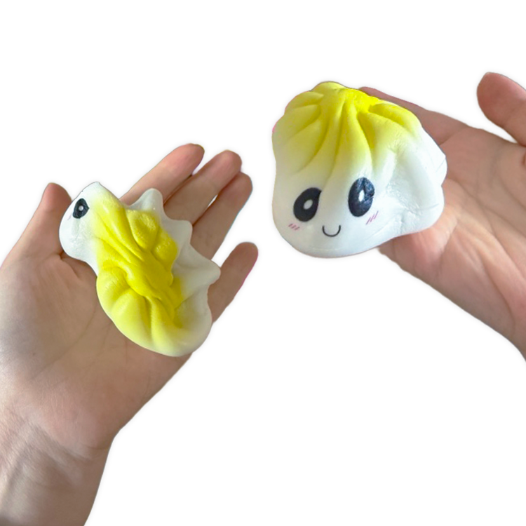 Fun Doh Mystery Slow Rise Dumpling squish toys with soft sensory squeeze texture